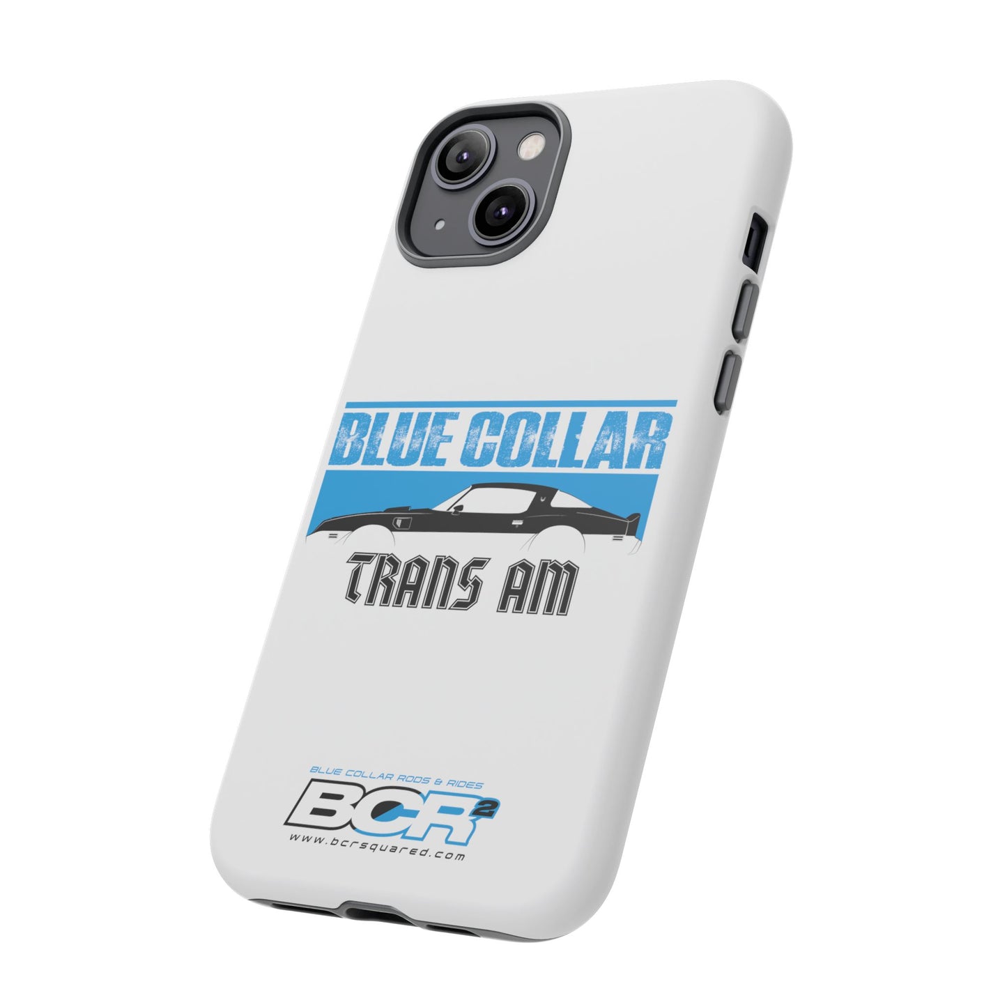 Blue Collar Trans Am White Phone Case