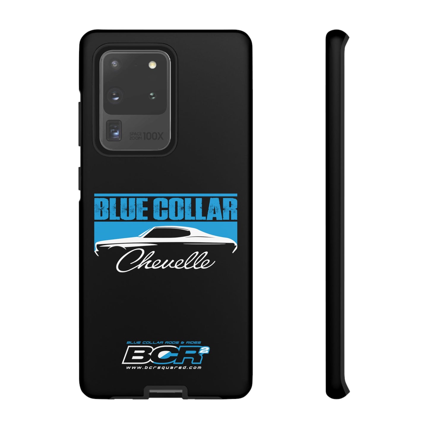 Blue Collar Chevelle Black Phone Case