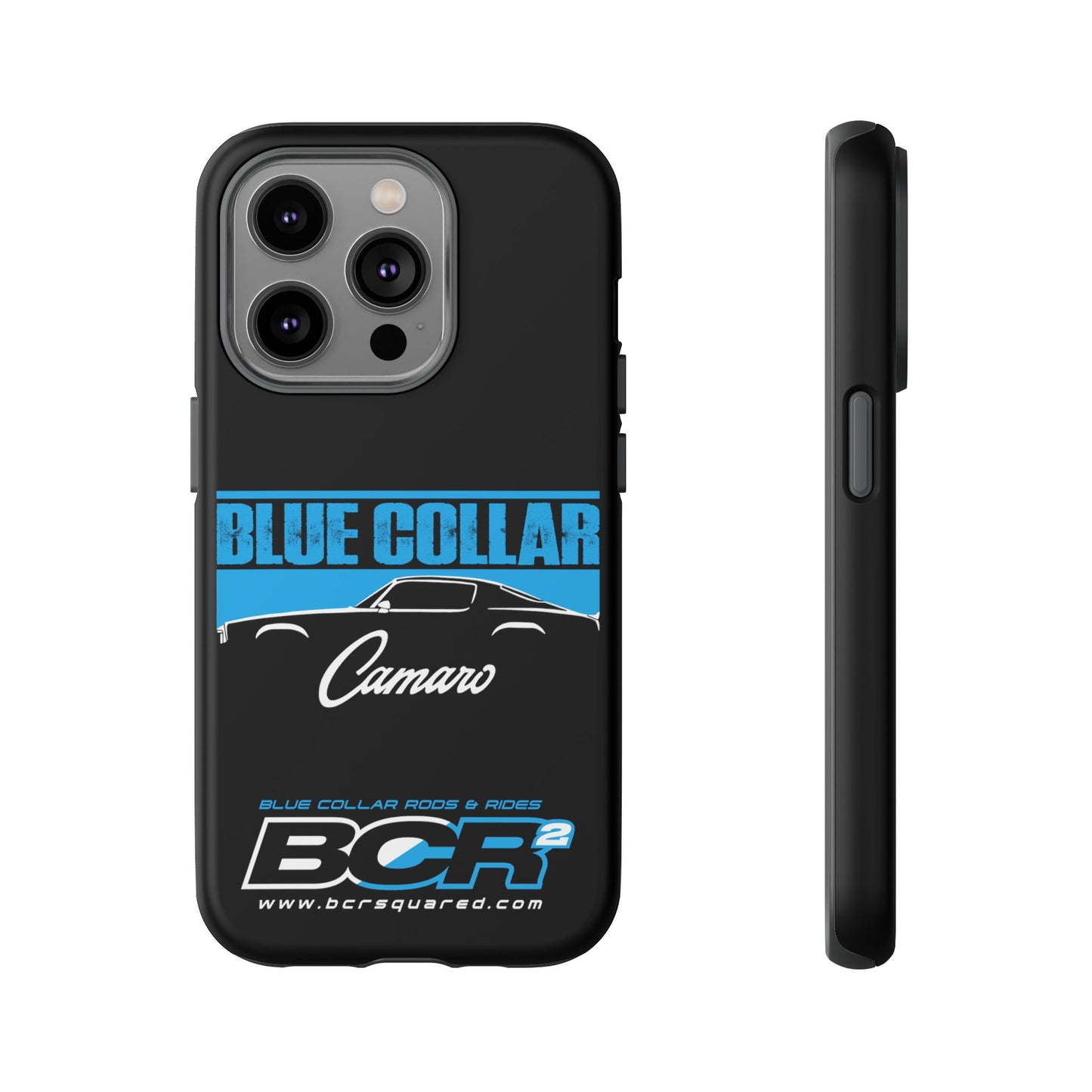 Blue Collar 2nd Gen Camaro Black Phone Cases