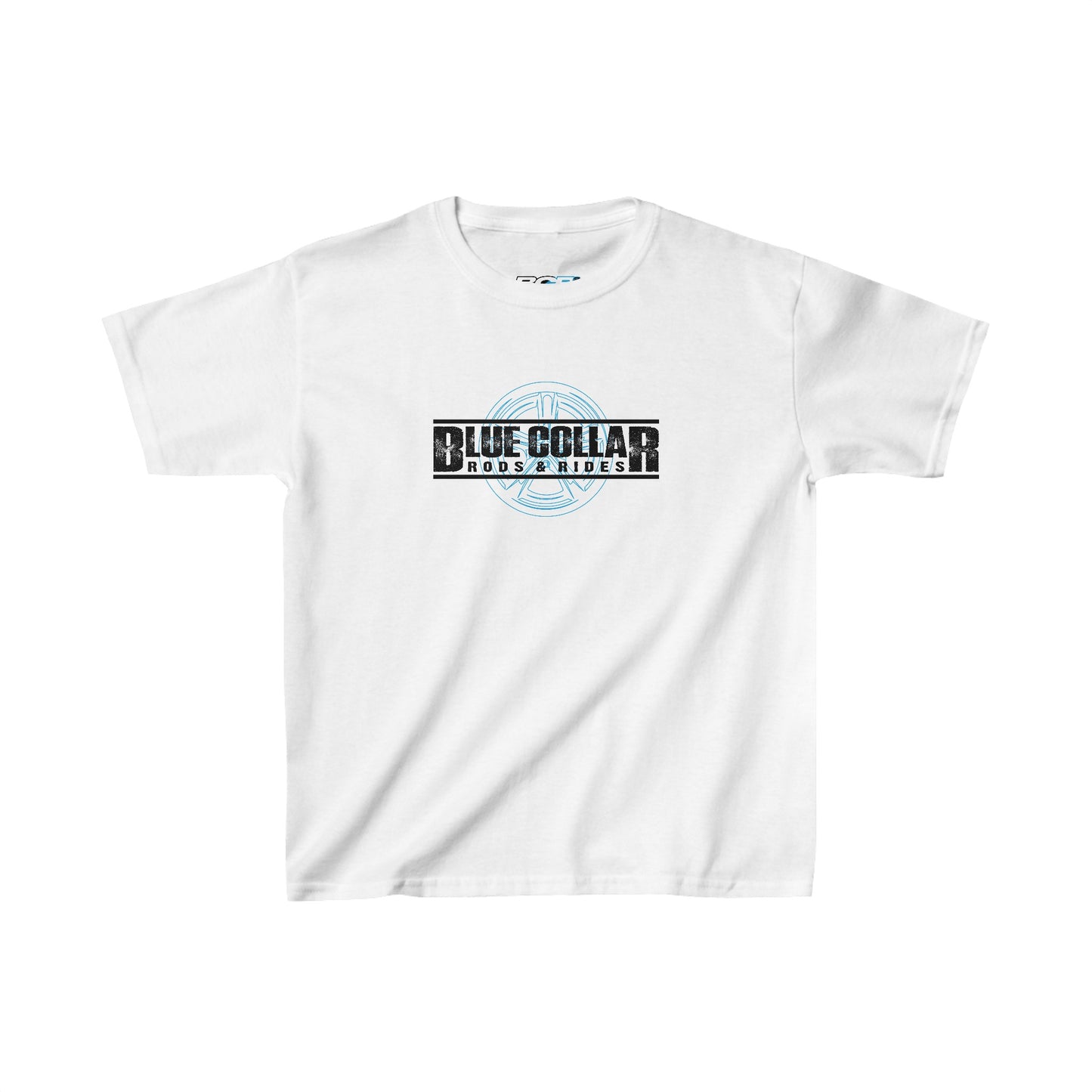 Blue Collar Wheel Kids Tee