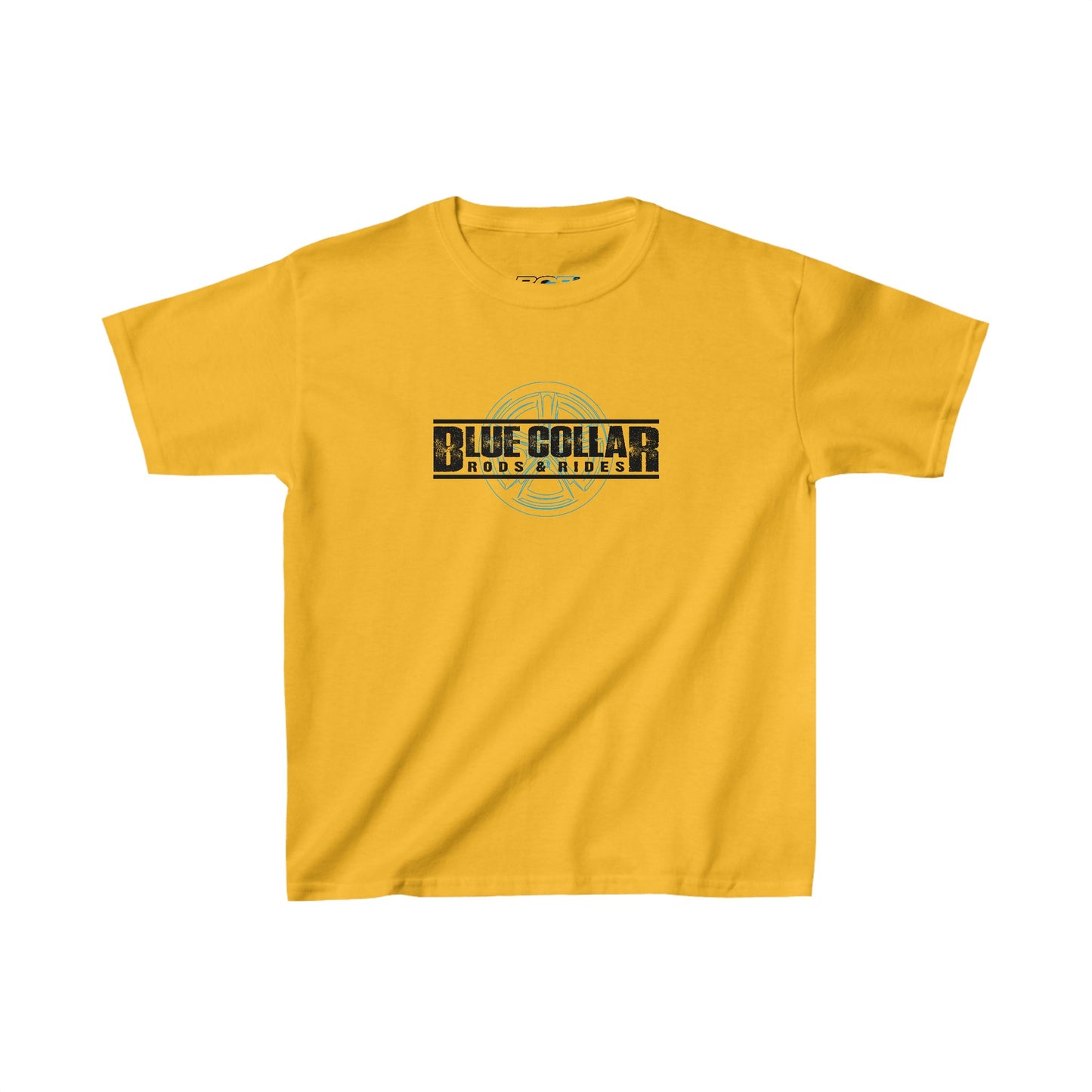 Blue Collar Wheel Kids Tee