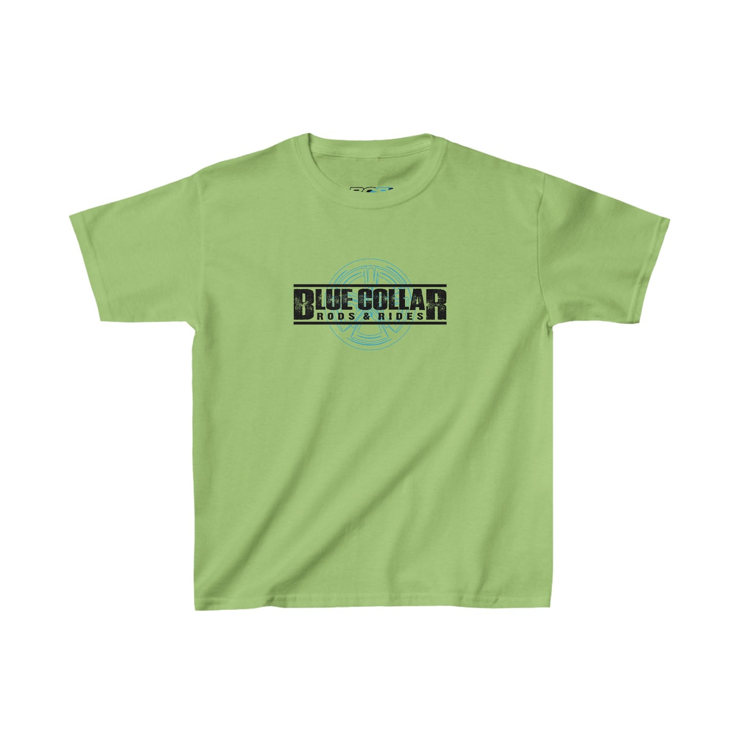 Blue Collar Wheel Kids Tee