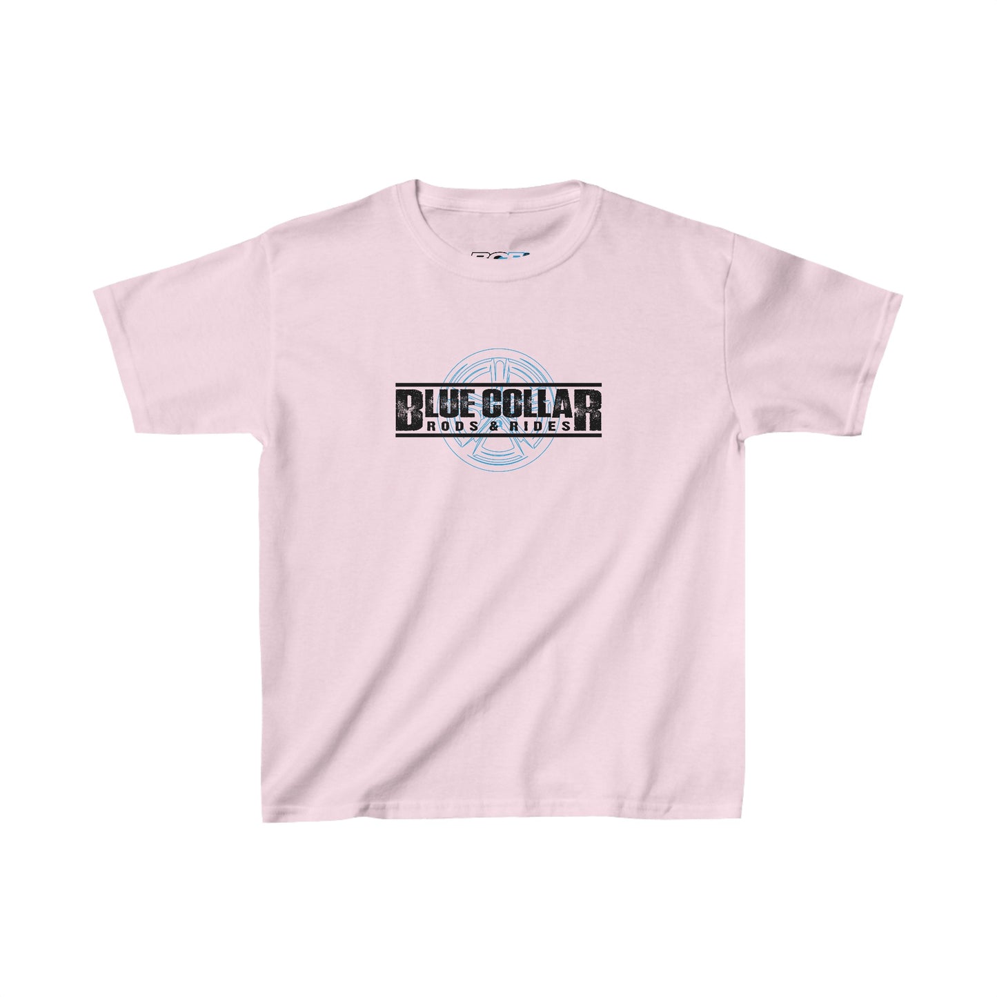 Blue Collar Wheel Kids Tee