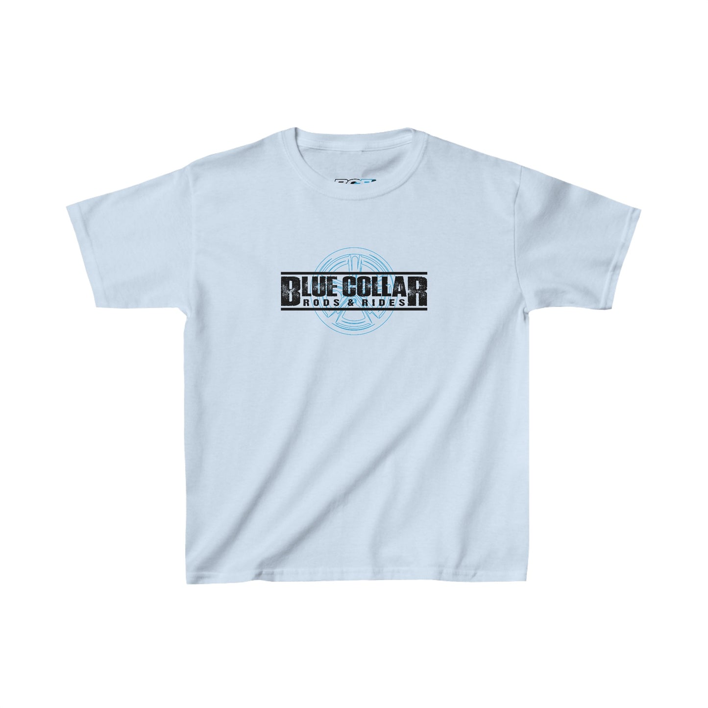 Blue Collar Wheel Kids Tee