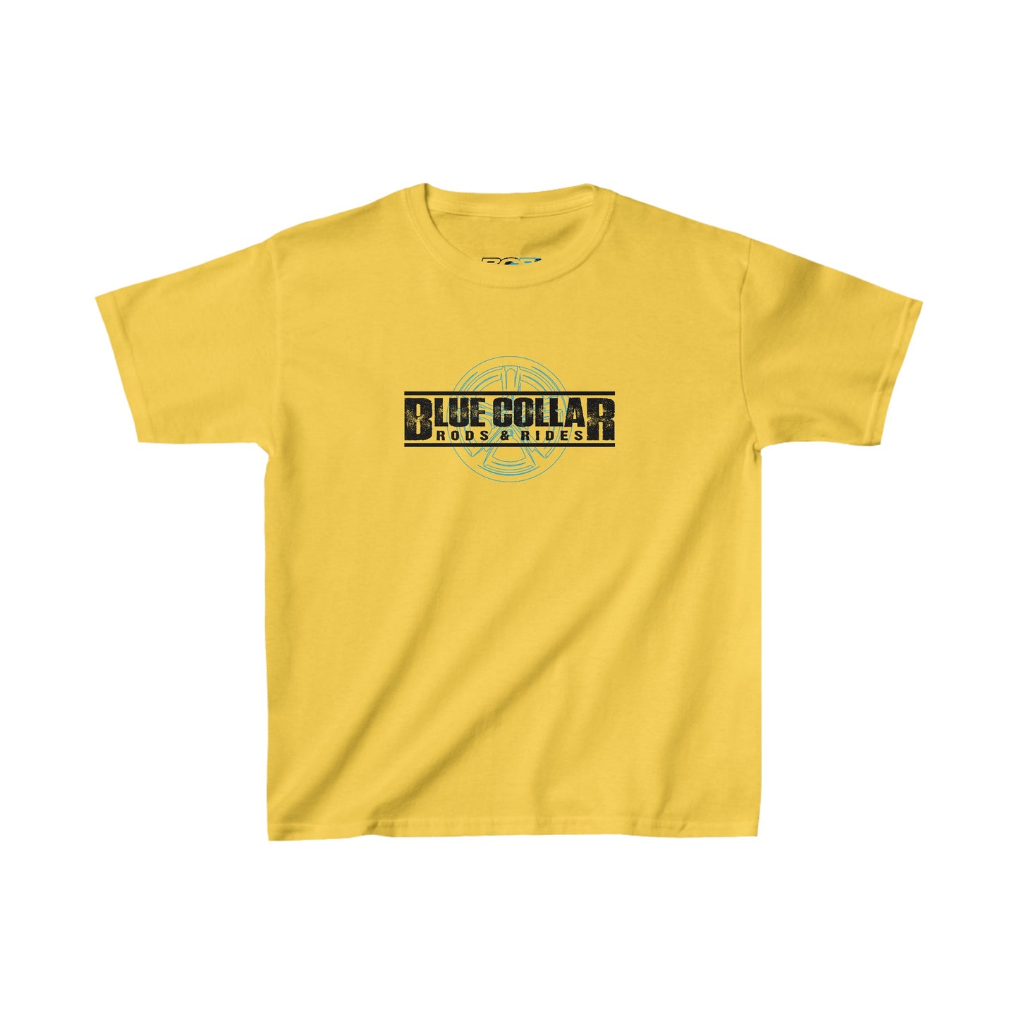 Blue Collar Wheel Kids Tee