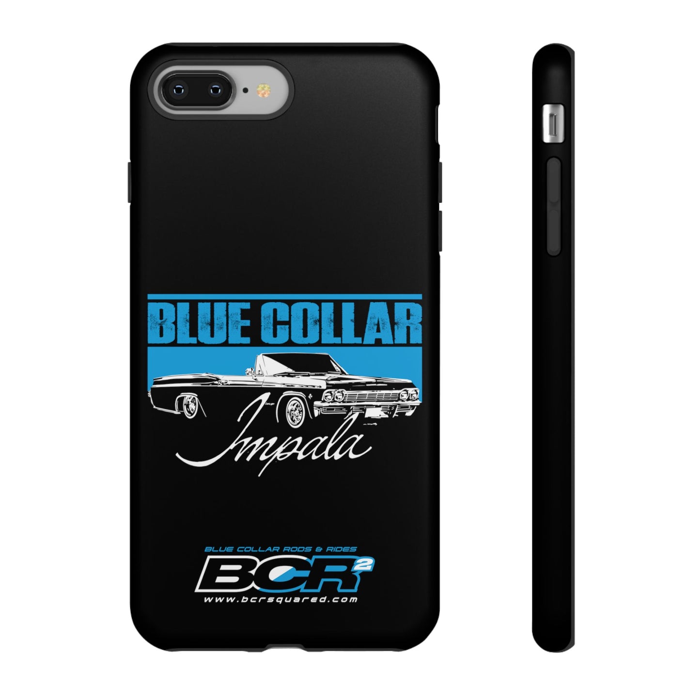 Blue Collar Impala Black Phone Cases