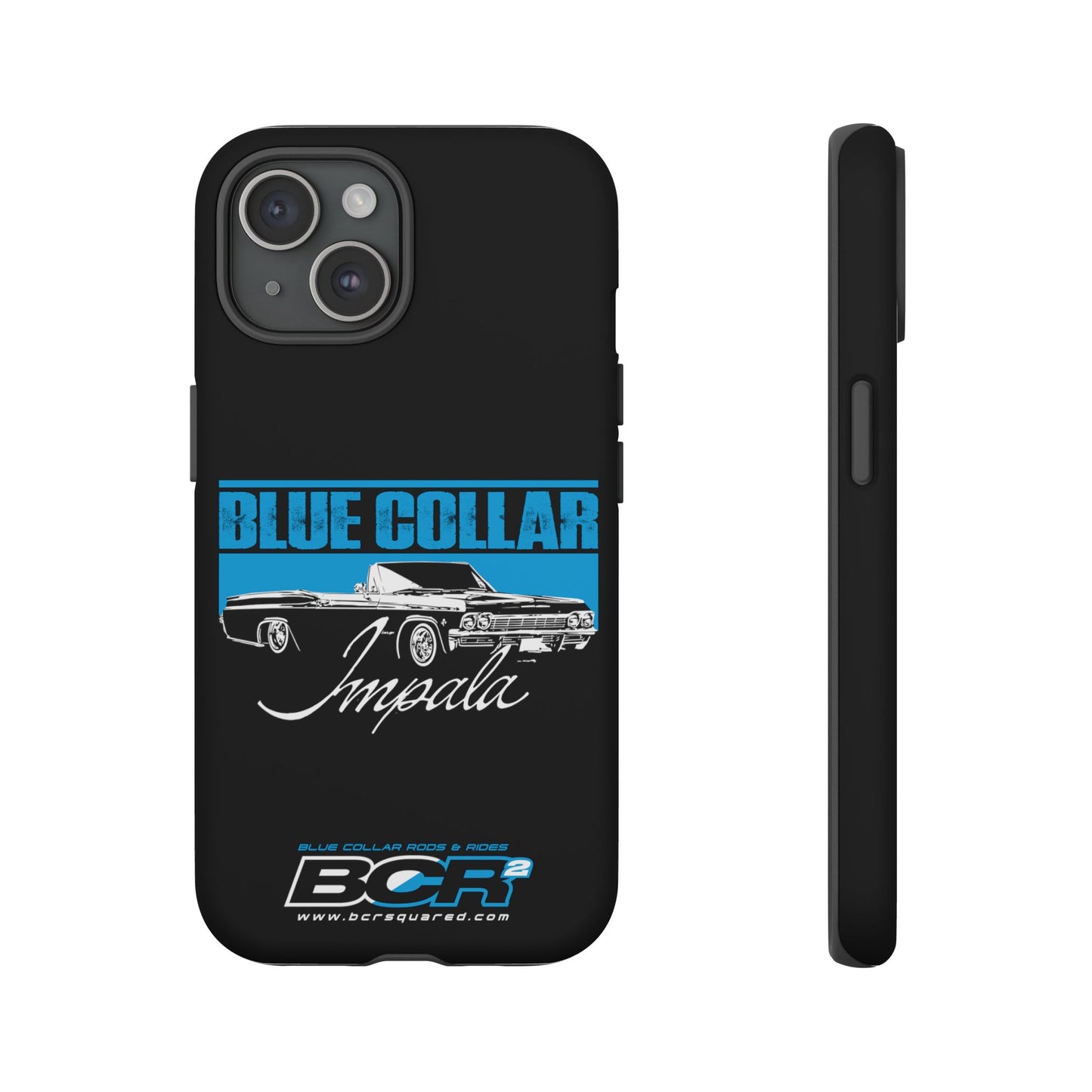 Blue Collar Impala Black Phone Cases