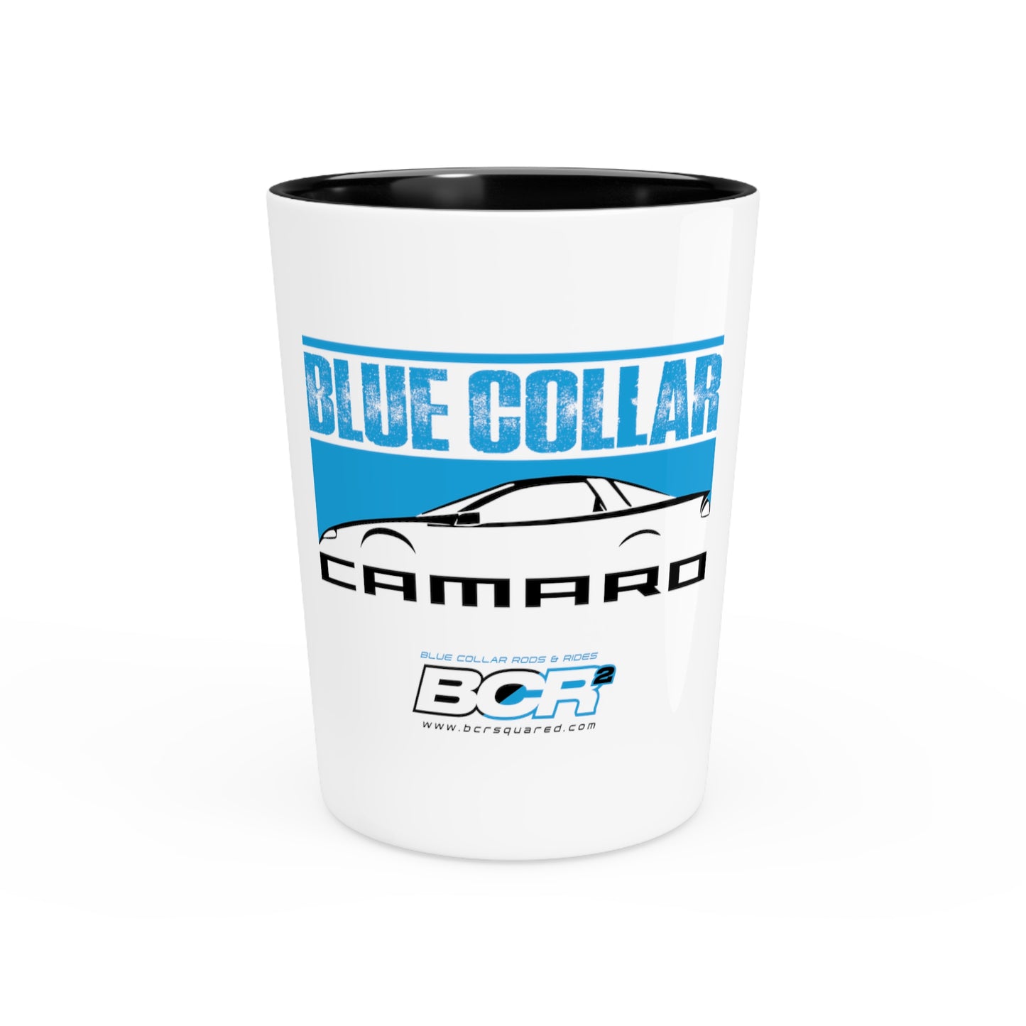 Blue Collar 4th Gen Camaro Shot Glass