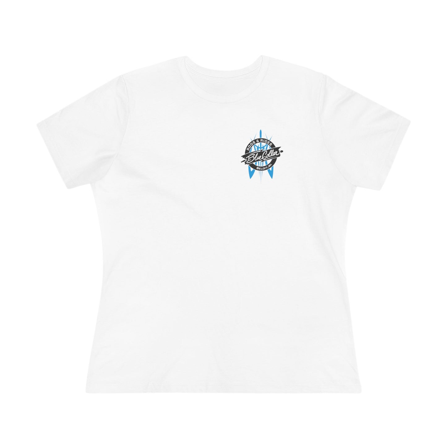 Blue Collar Pinstripe Women's Tee