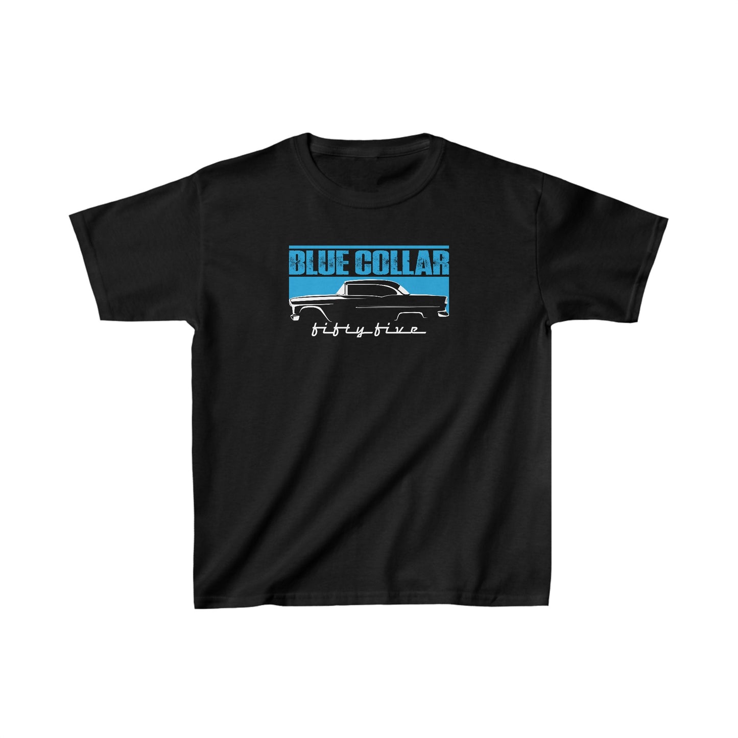 Blue Collar Fifty Five Kids Tee