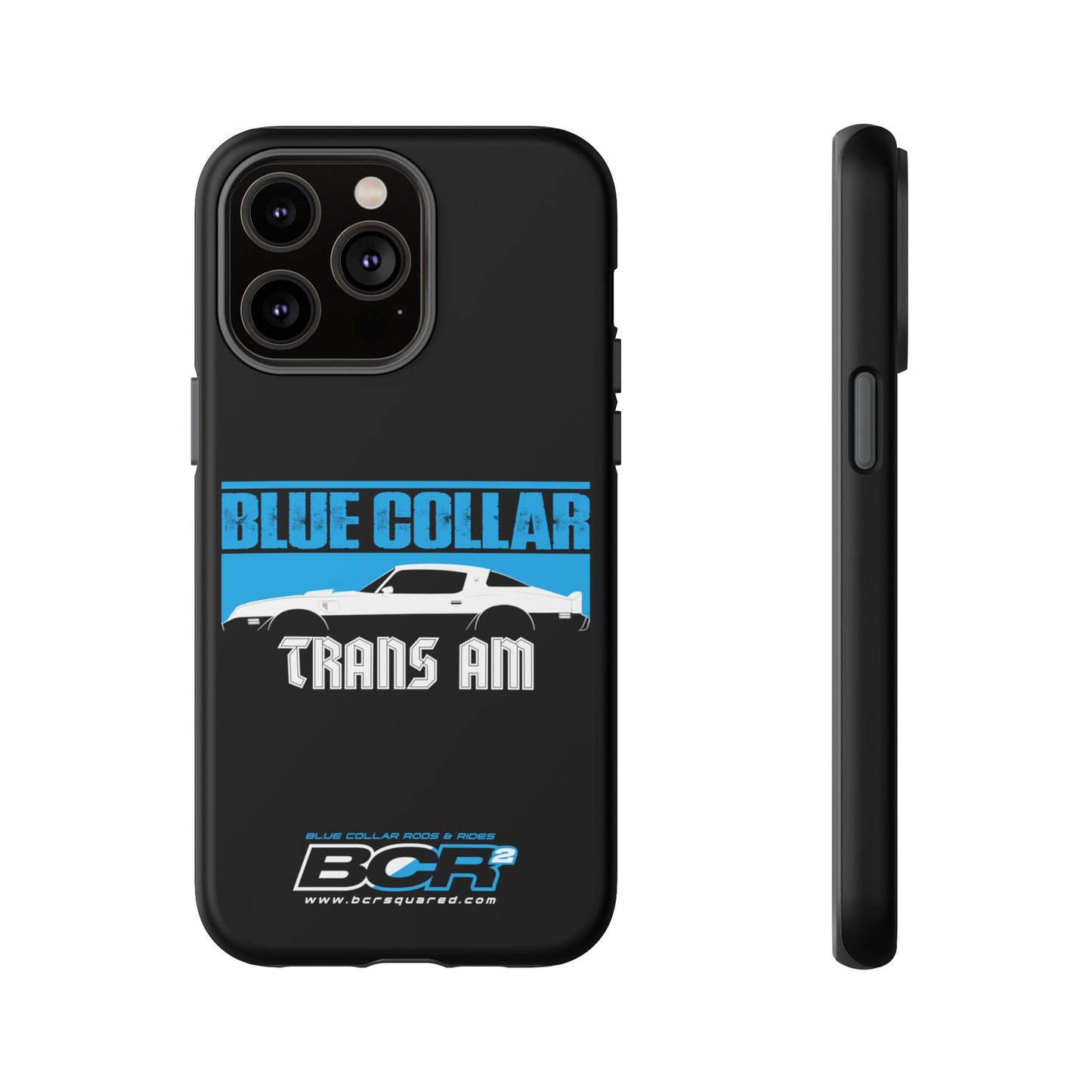 Blue Collar Black Phone Case