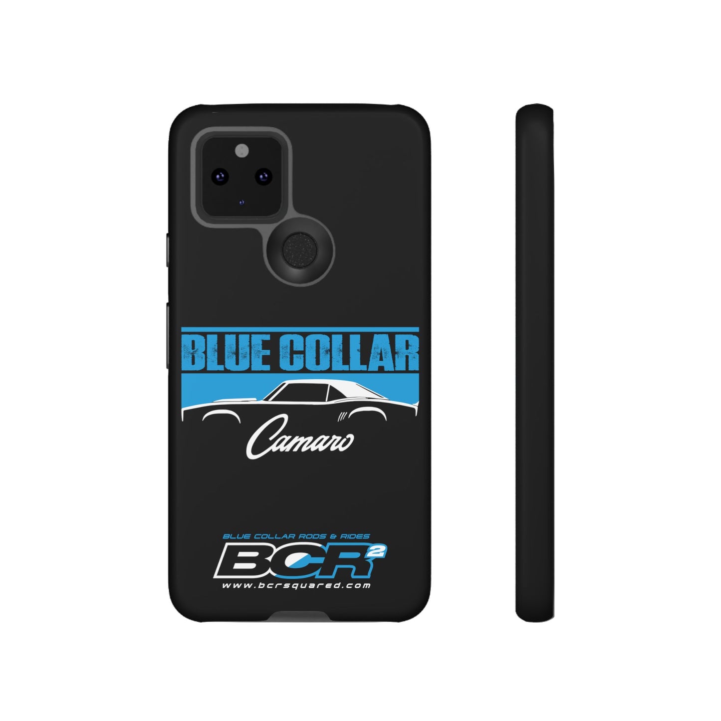 Blue Collar 1st Gen Camaro Black Phone Cases