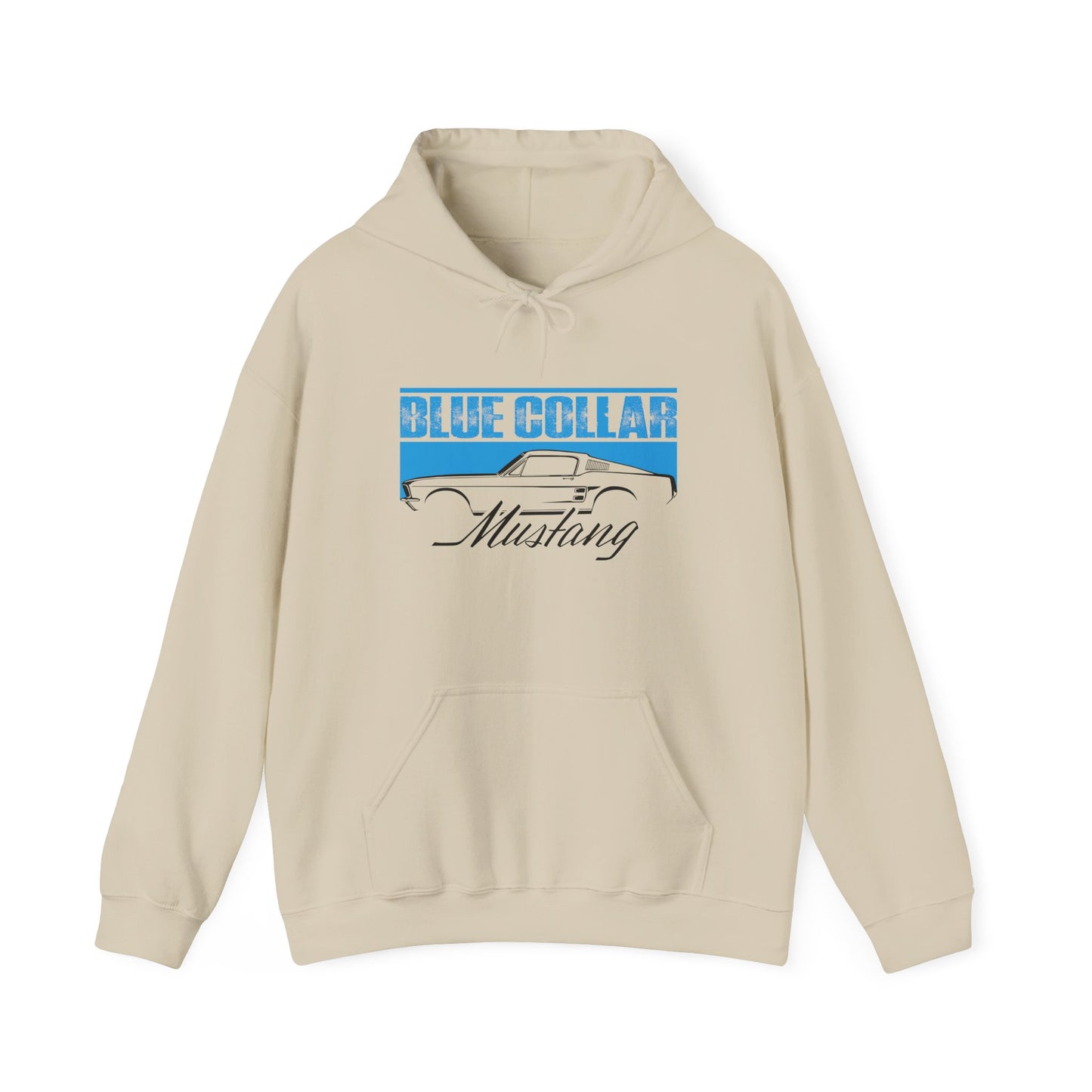 Blue Collar Mustang Hoodie