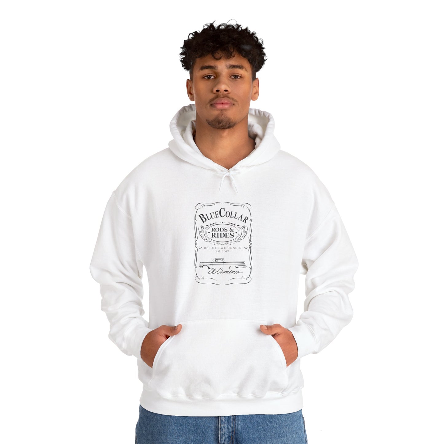 Blue Collar JD El Camino Hoodie