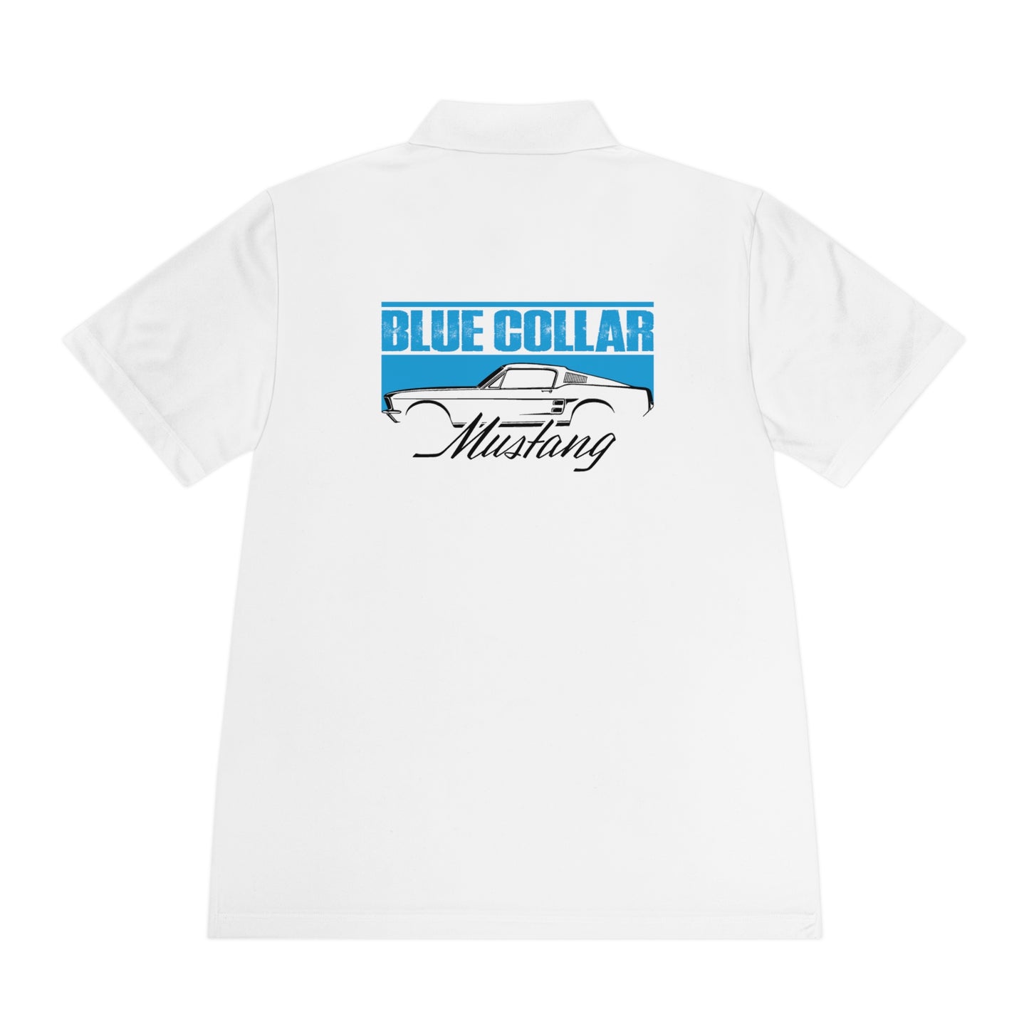 Blue Collar Mustang Polo Shirt