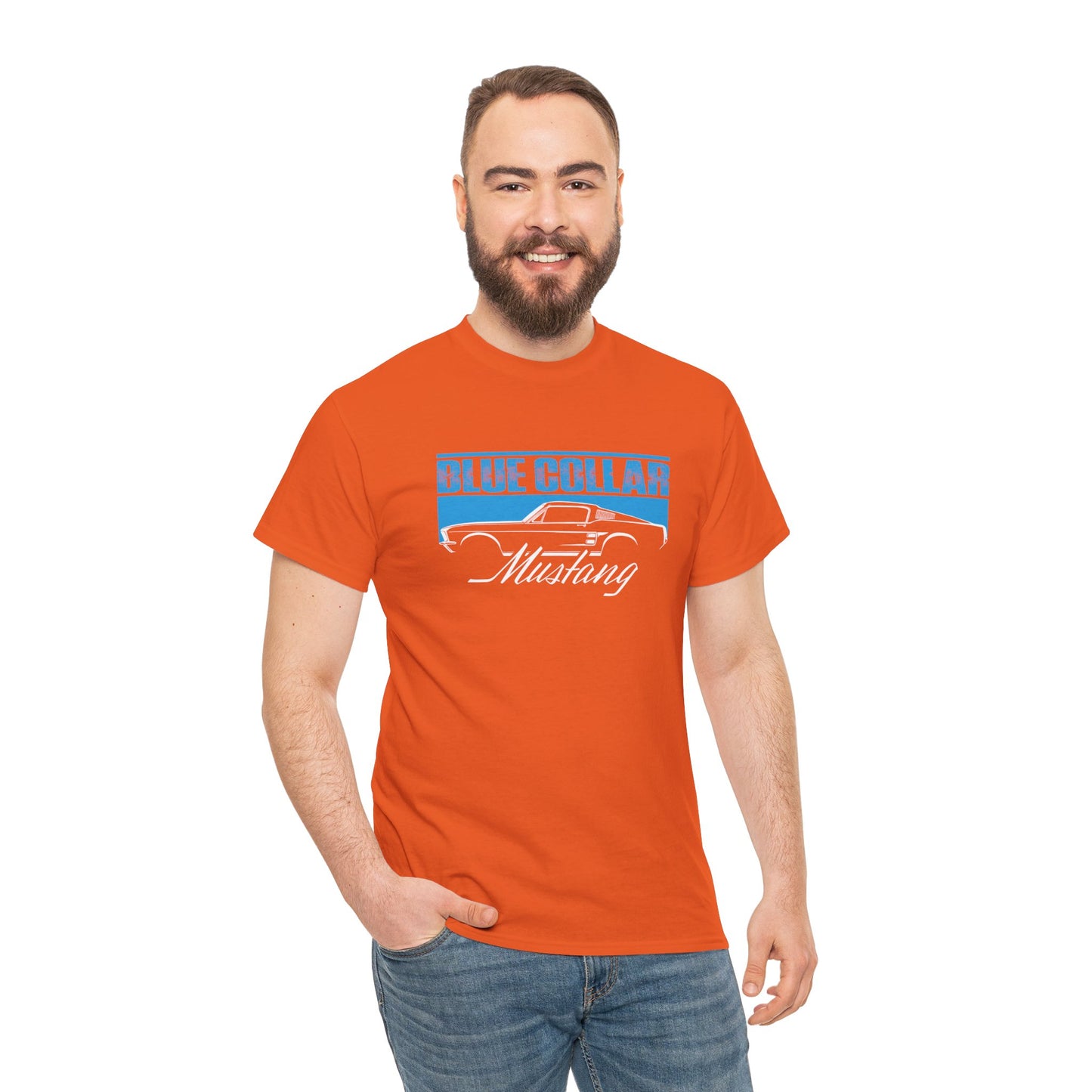 Blue Collar Mustang Tee