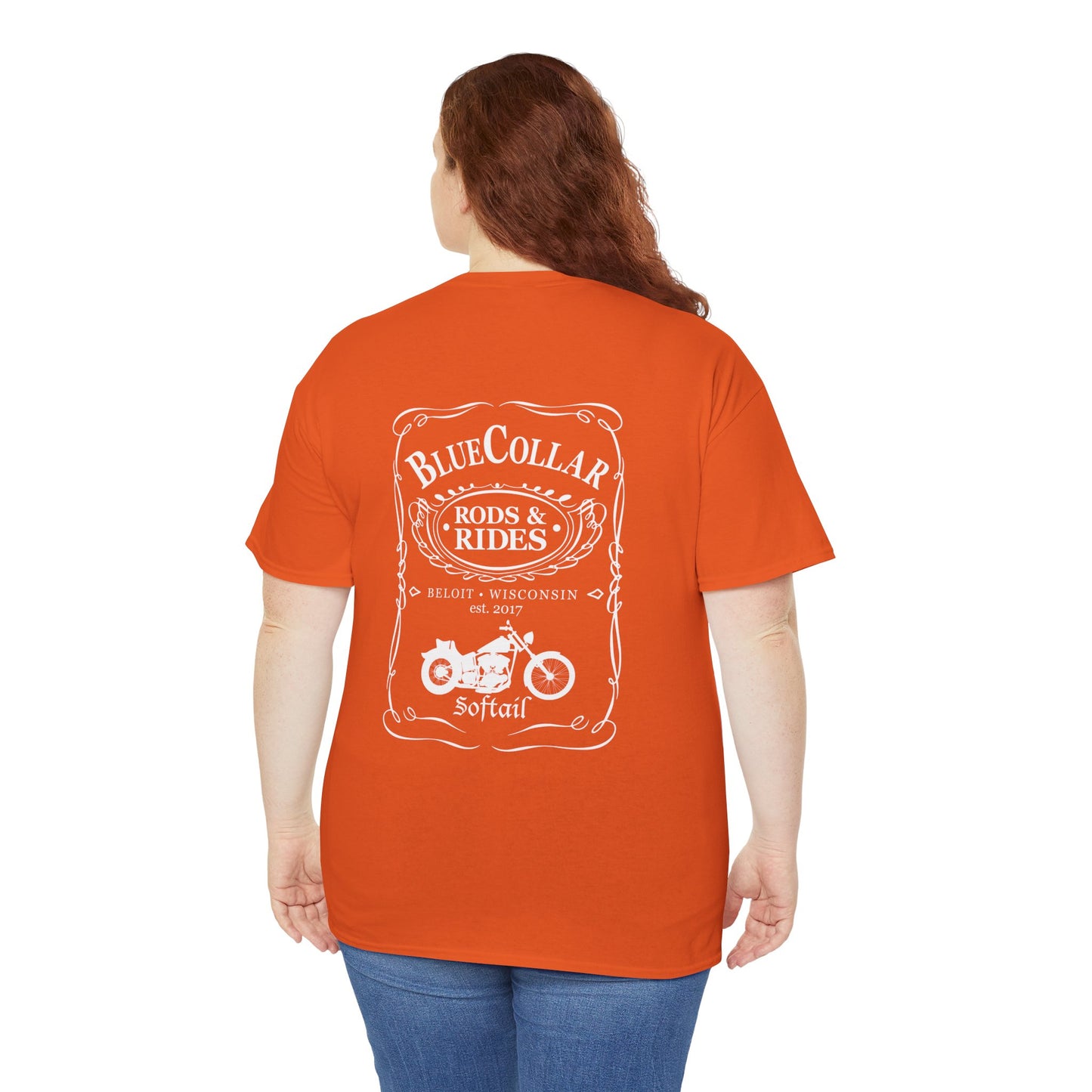 Blue Collar Softail JD Tee