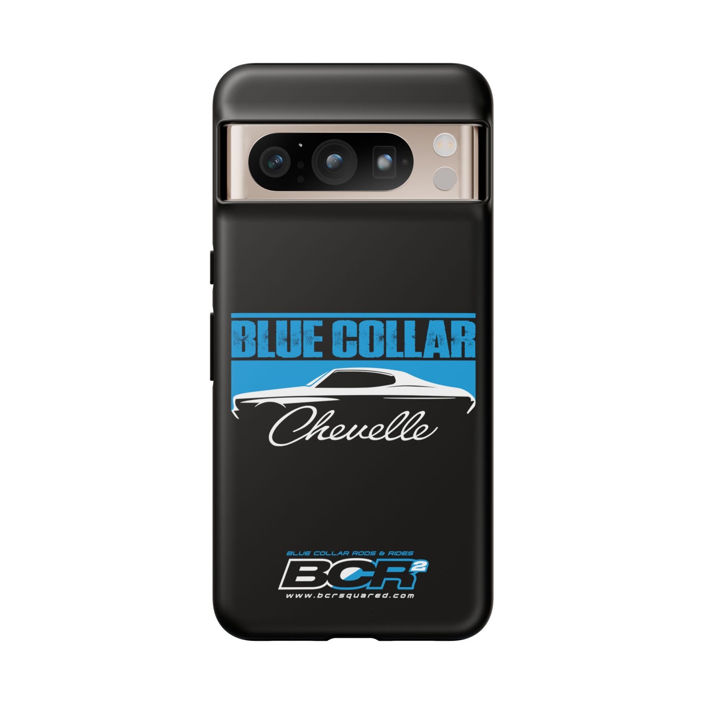 Blue Collar Chevelle Black Phone Case