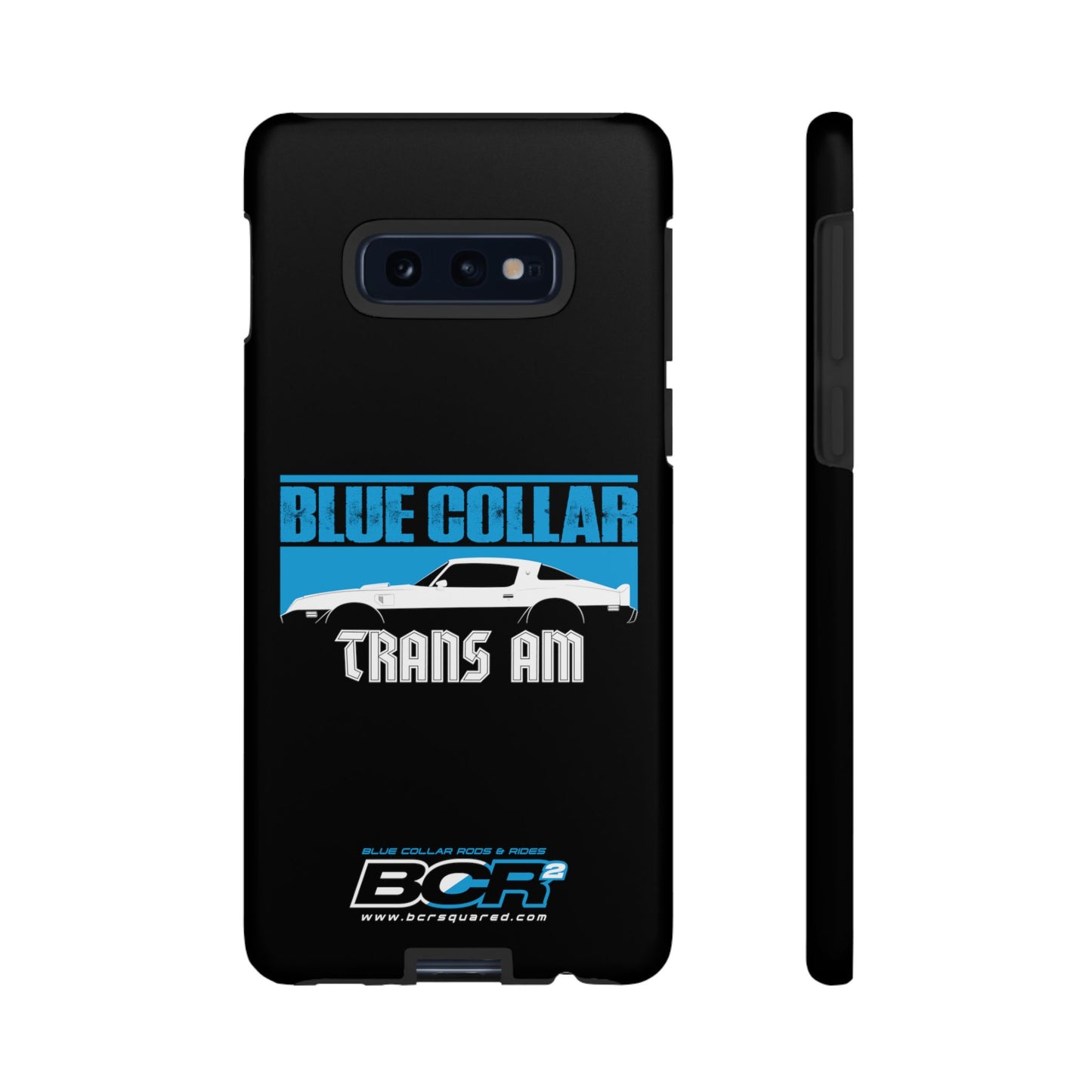 Blue Collar Black Phone Case