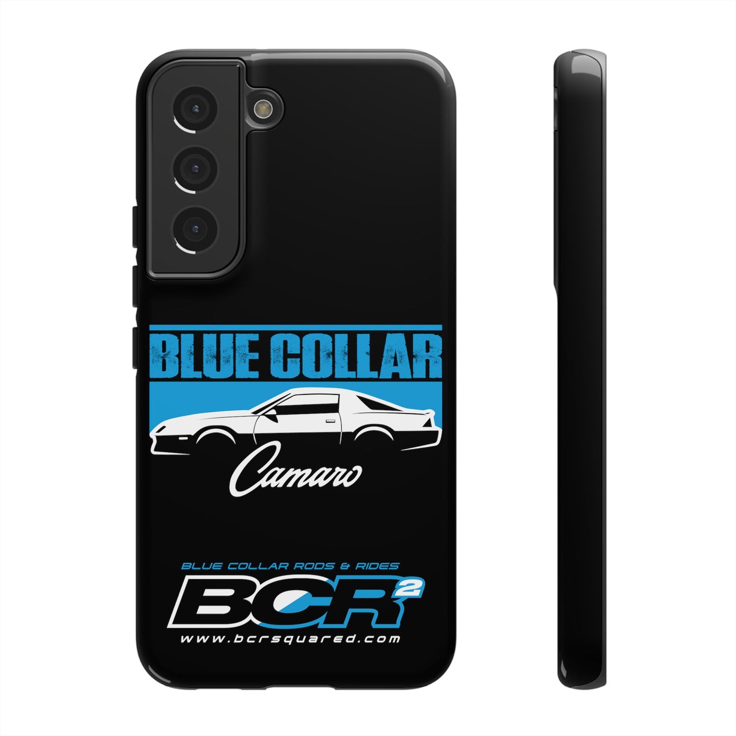 Blue Collar 3rd Gen Camaro Black Phone Cases