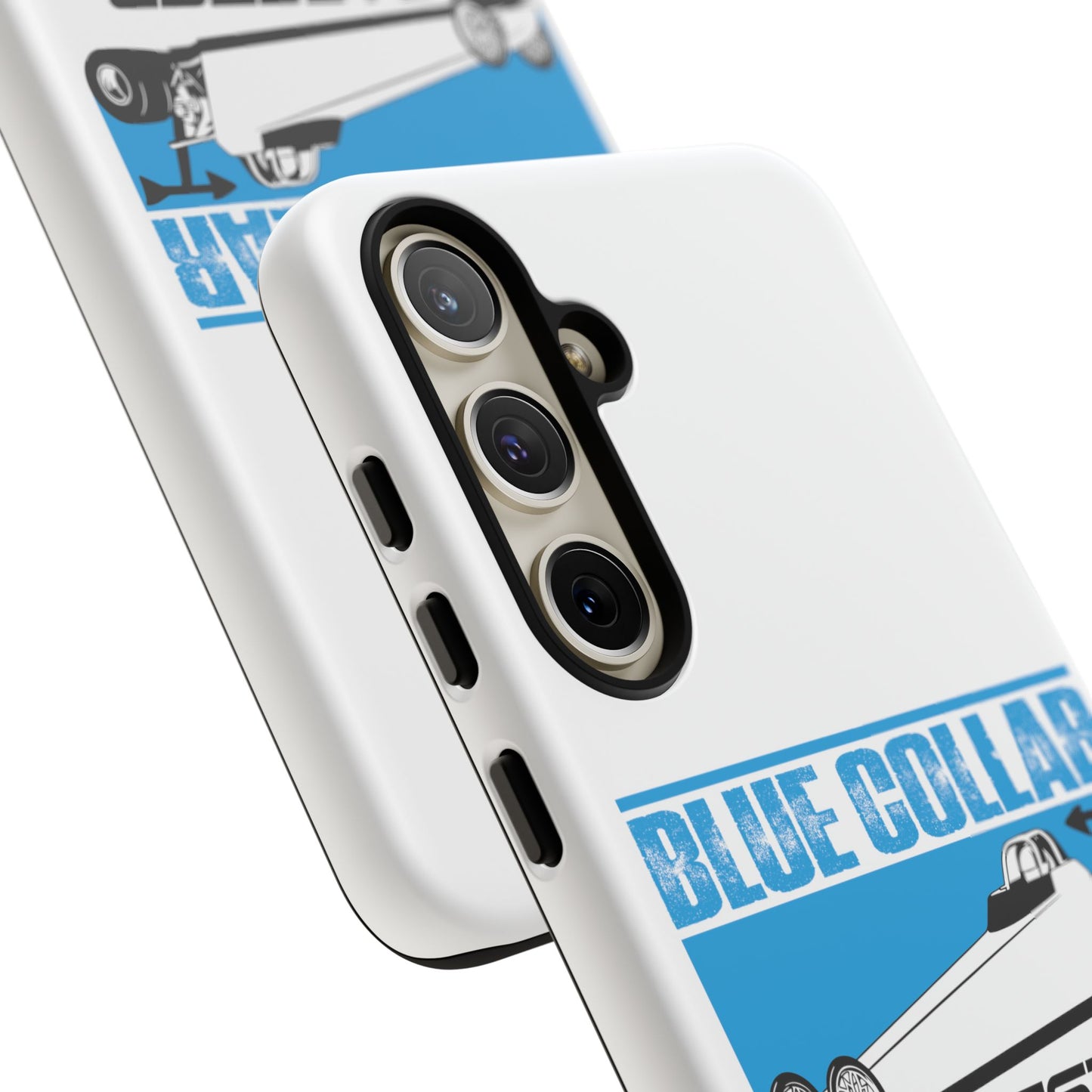 Blue Collar Dragster Phone Cases