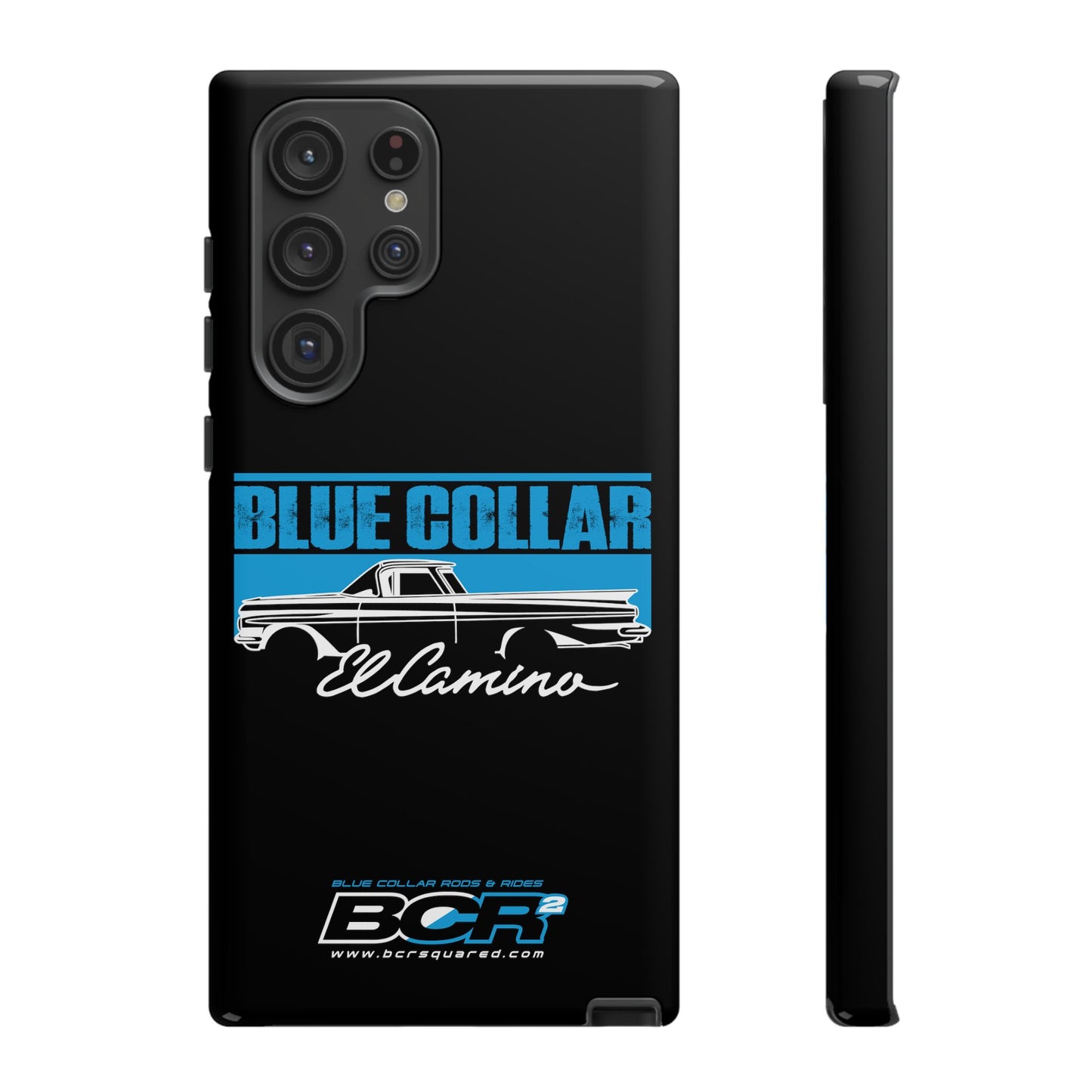 Blue Collar El Camino Black Phone Case