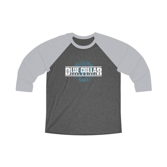 Blue Collar Wheel Raglan Tee