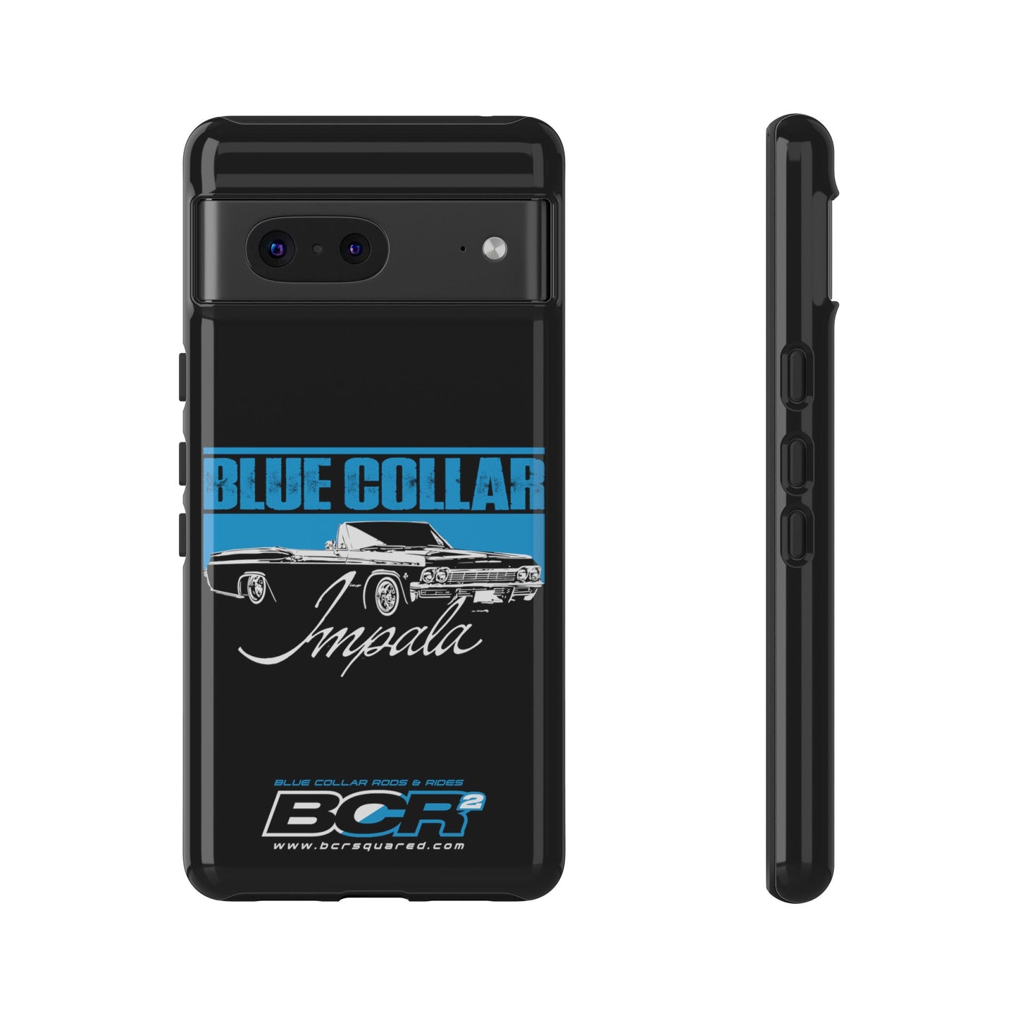 Blue Collar Impala Black Phone Cases