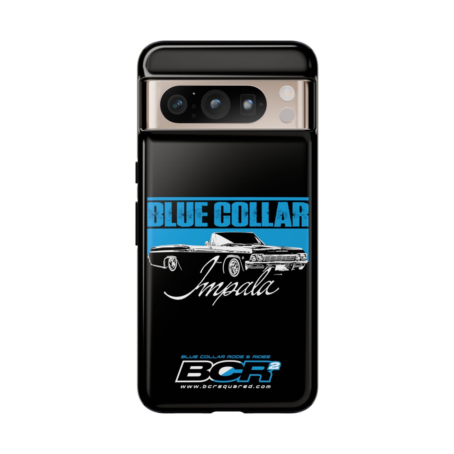 Blue Collar Impala Black Phone Cases