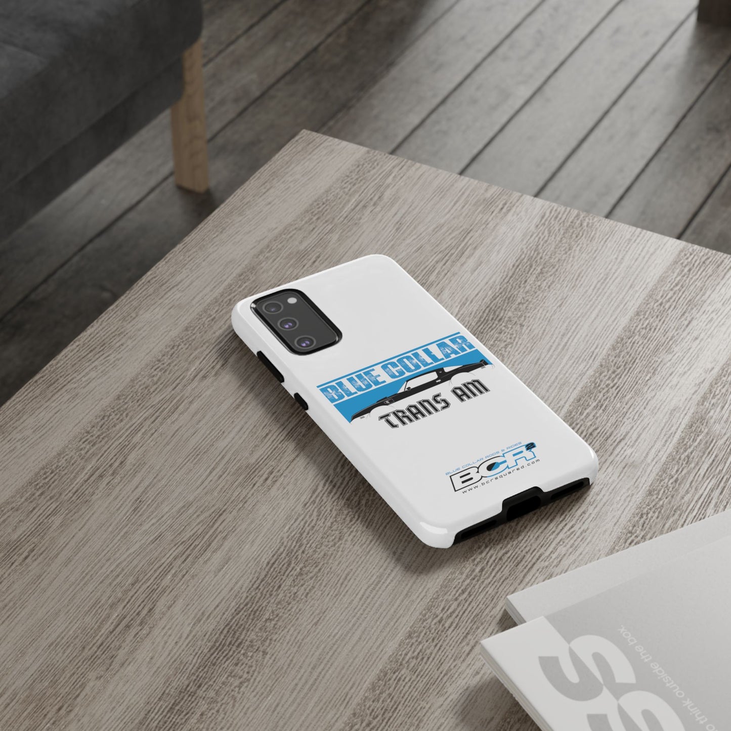 Blue Collar Trans Am White Phone Case