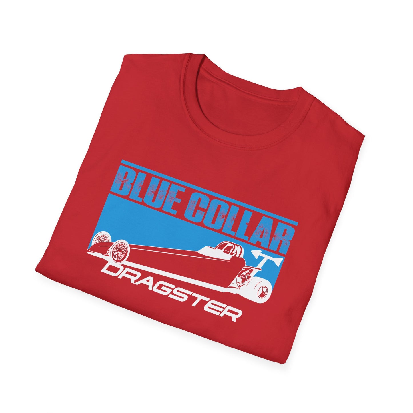 Blue Collar Dragster Tee