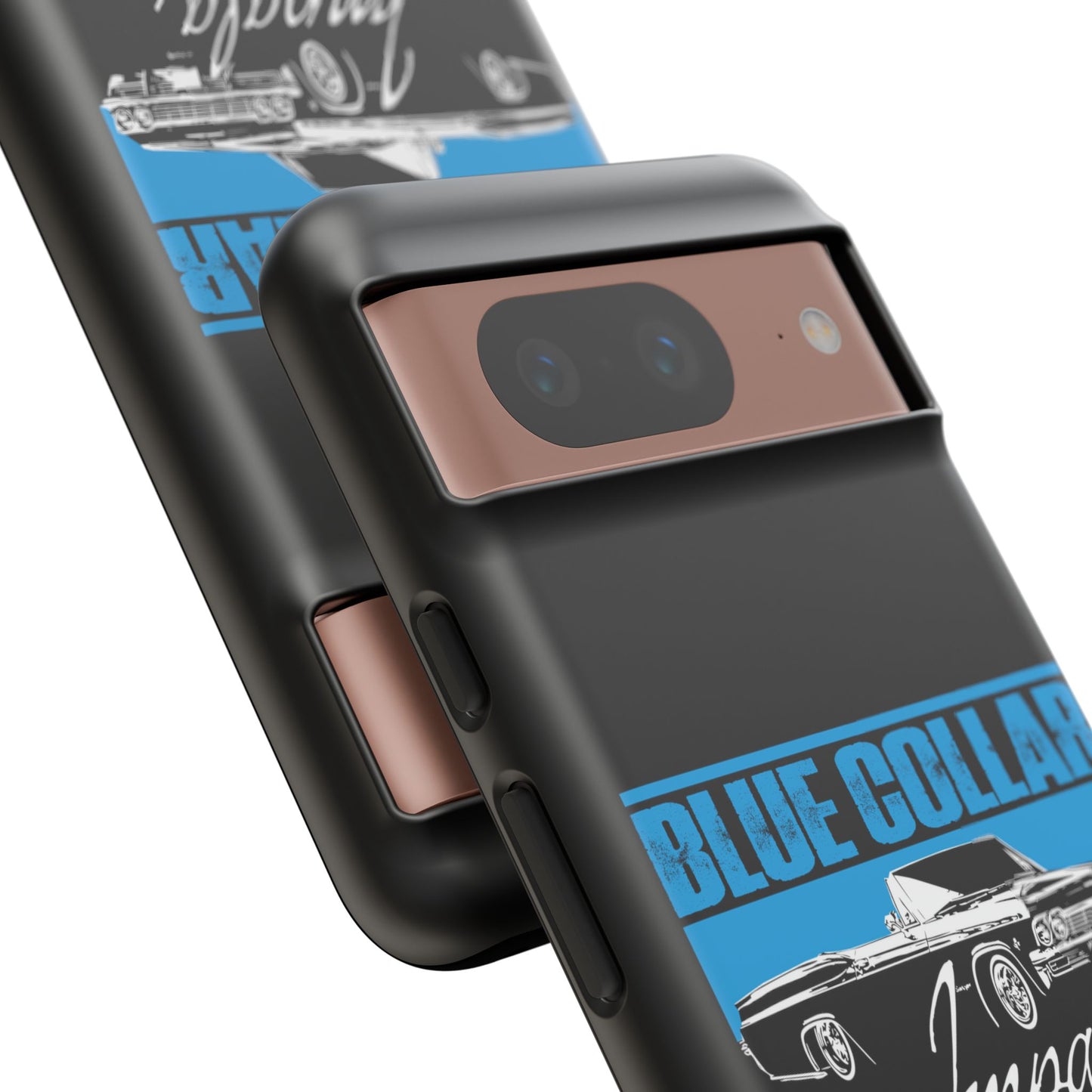 Blue Collar Impala Black Phone Cases