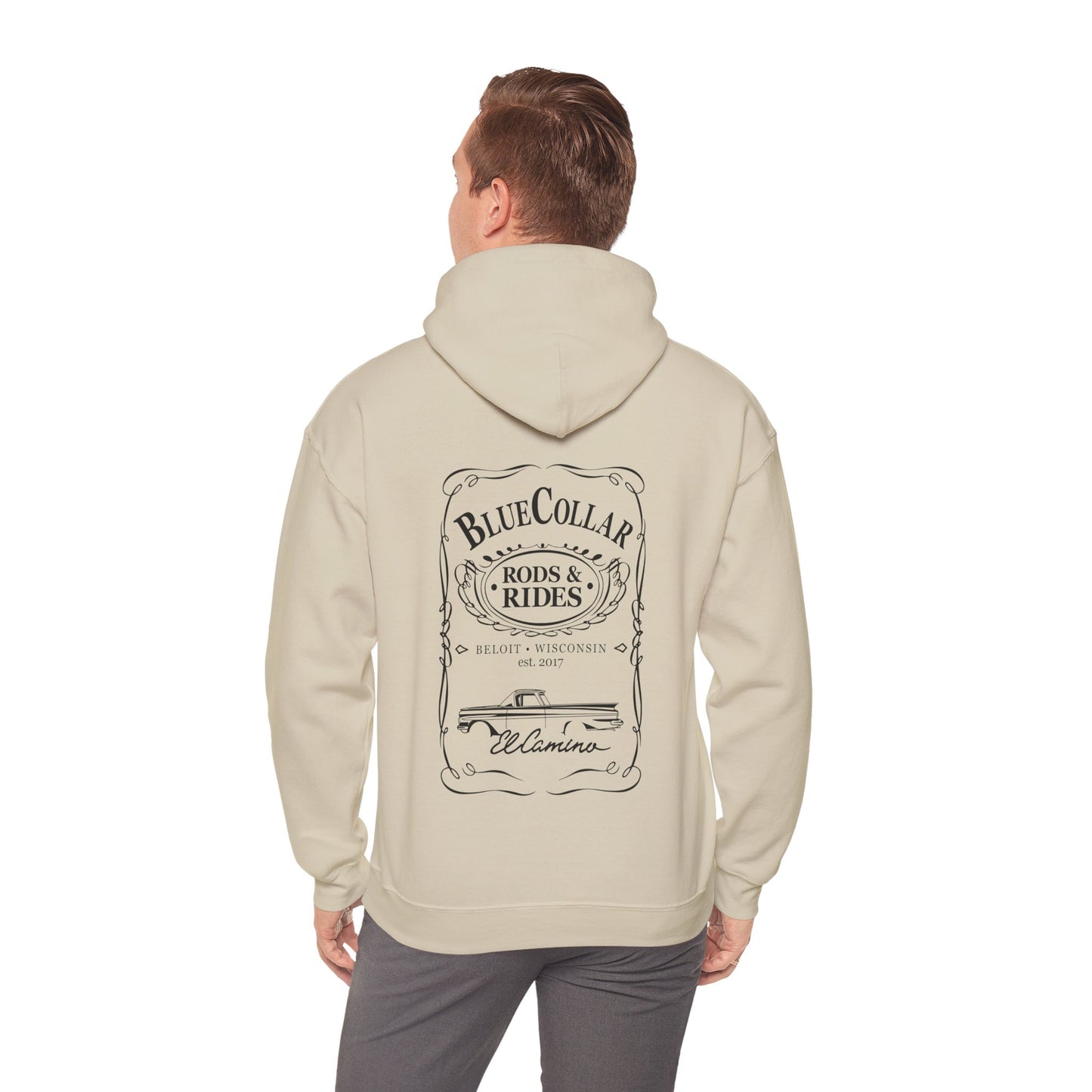 Blue Collar JD El Camino Hoodie