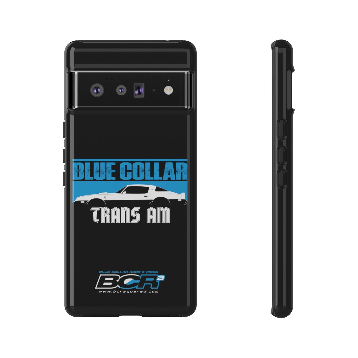 Blue Collar Black Phone Case