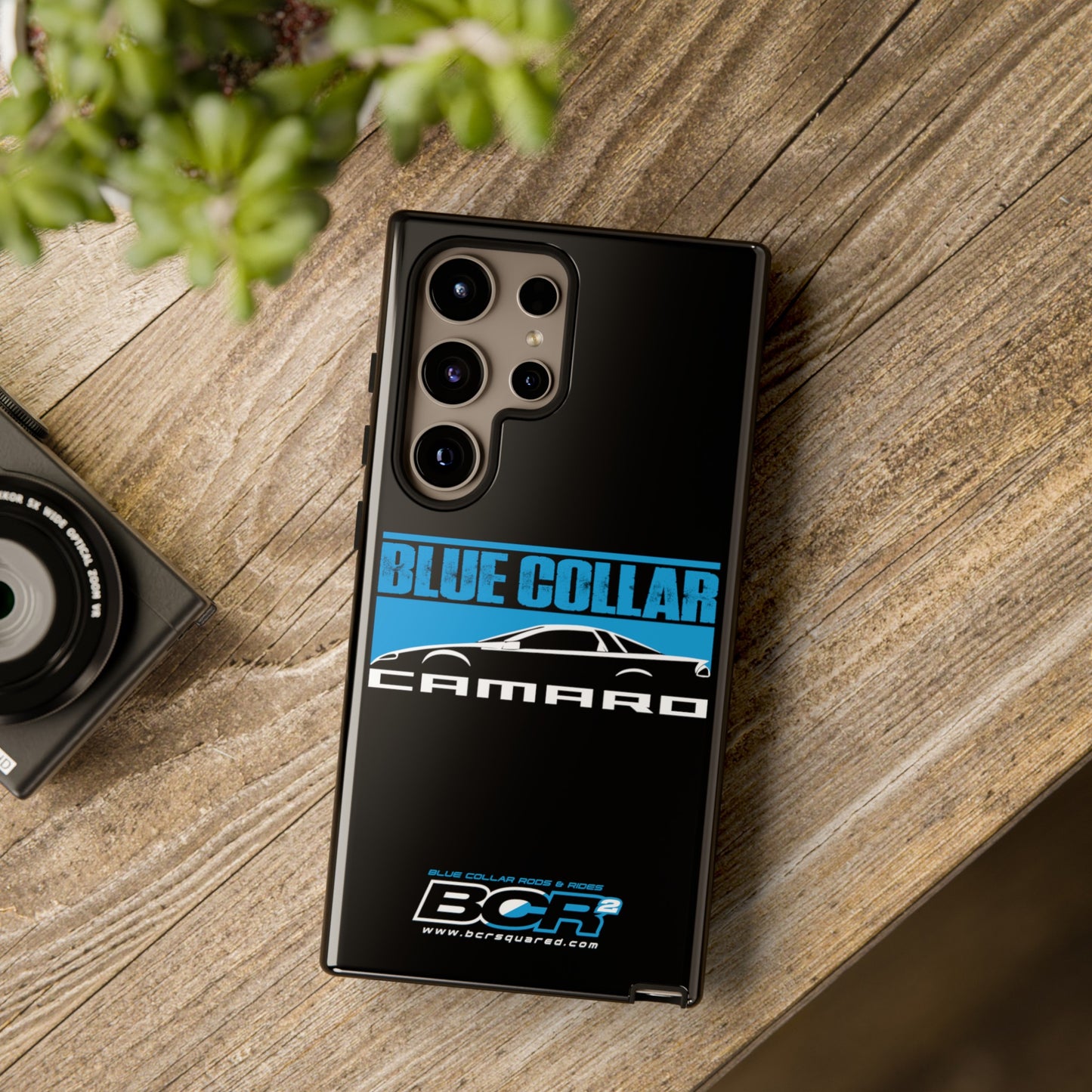 Blue Collar 4th Gen Camaro Black Phone Cases