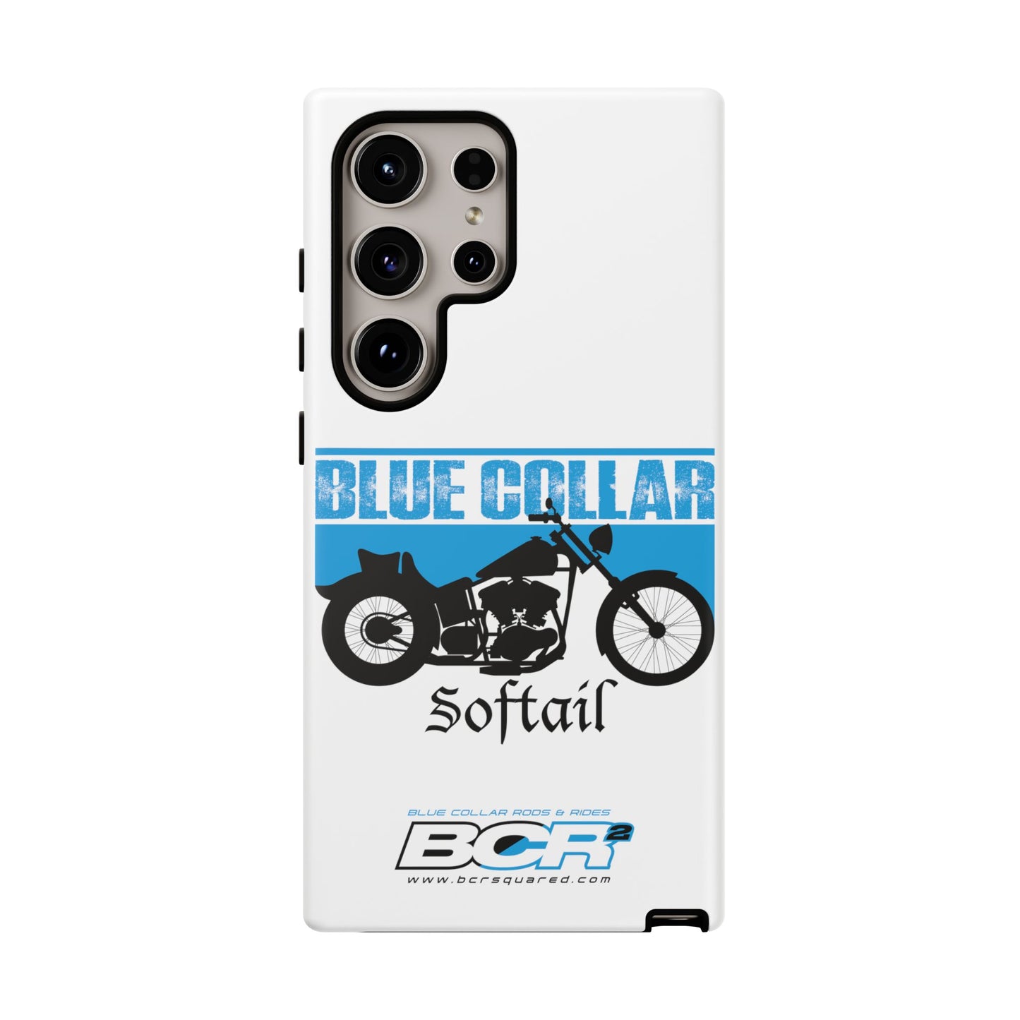 Blue Collar Softail Phone Cases