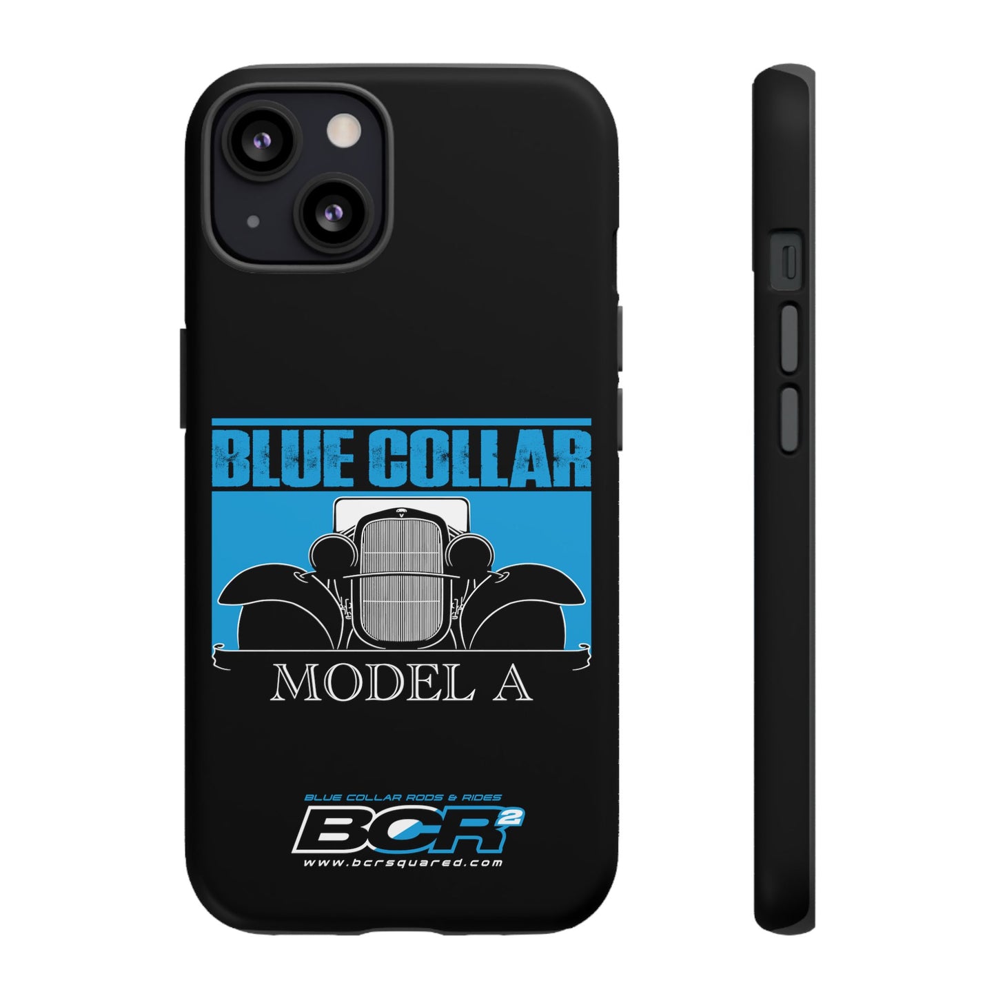 Blue Collar Model A Black Phone Case