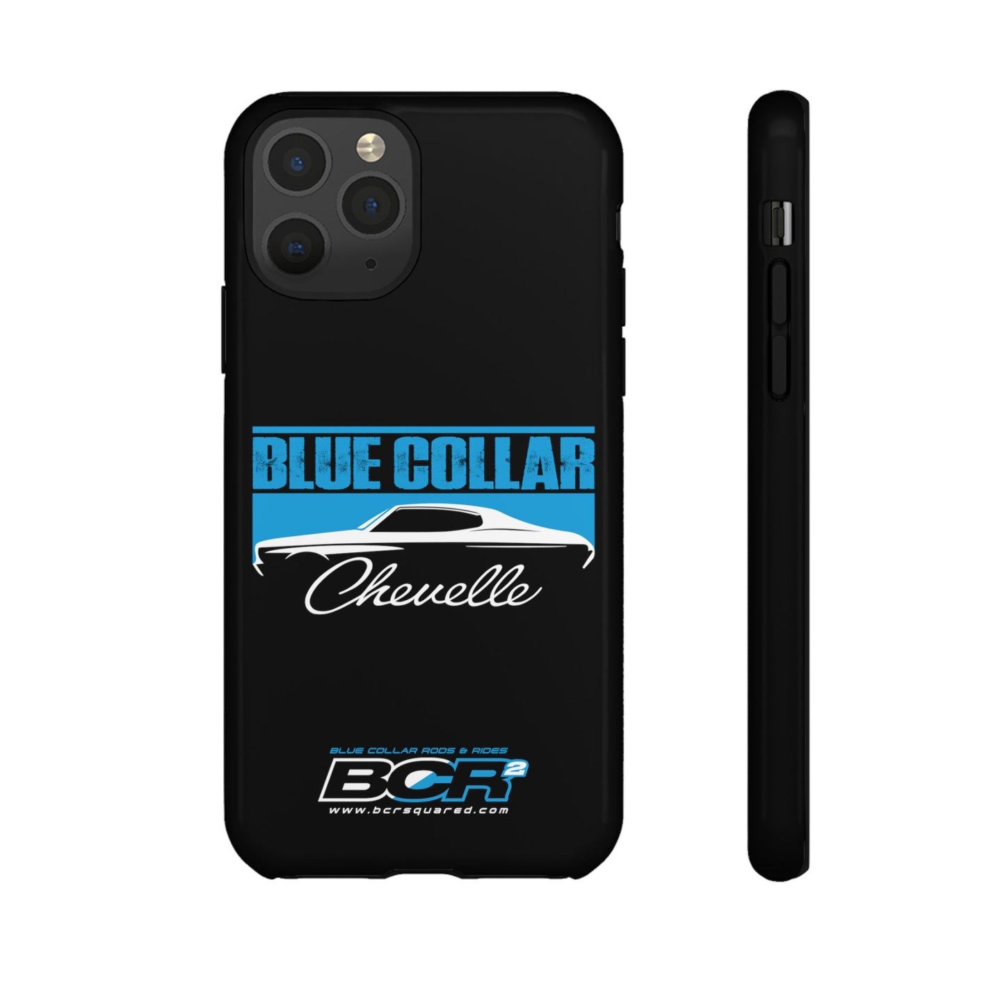 Blue Collar Chevelle Black Phone Case