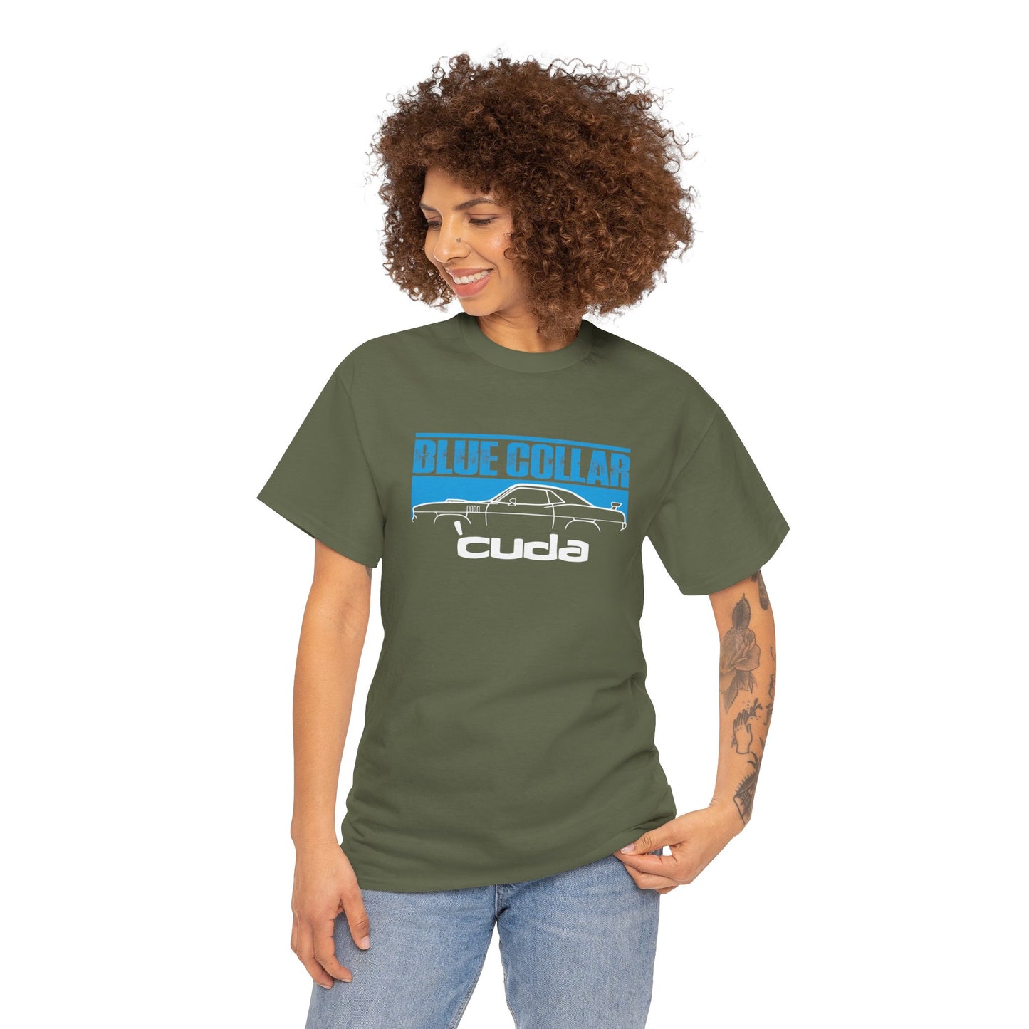 Blue Collar 'Cuda Men's Tee