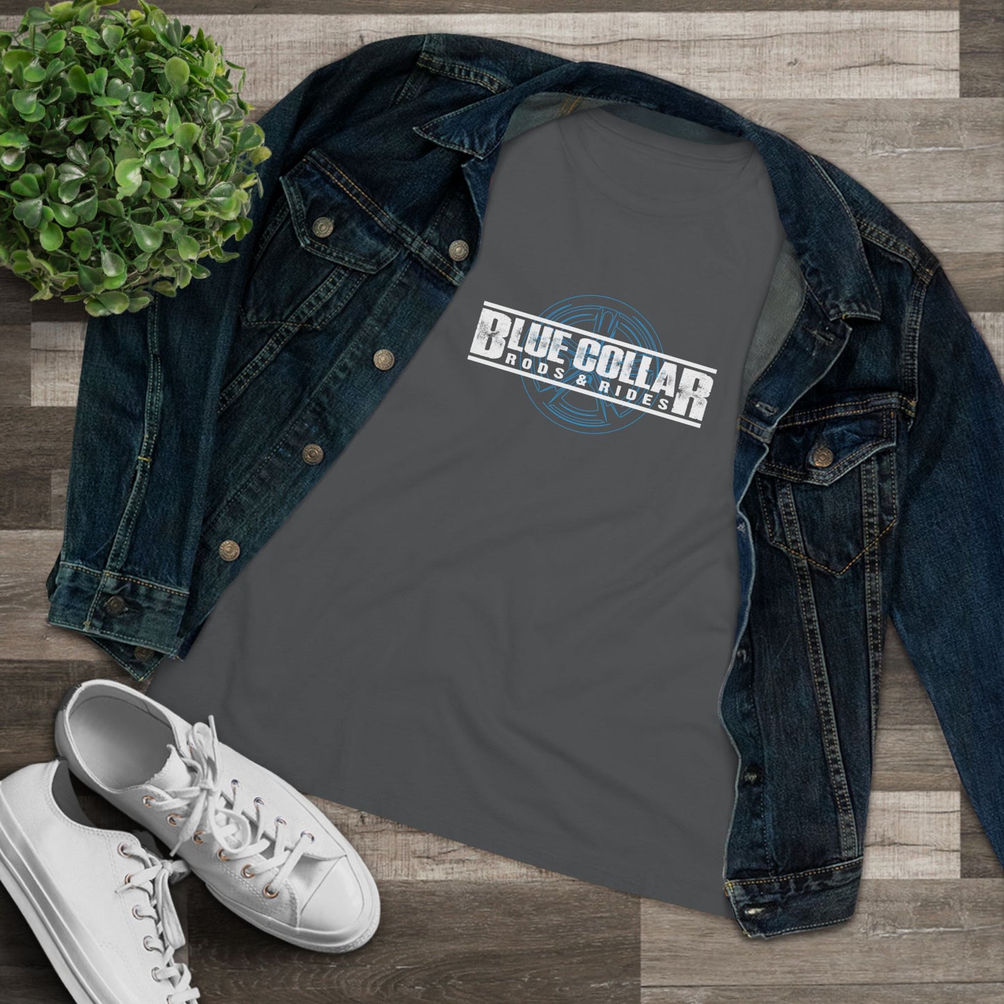 Blue Collar Wheel Women's Tee