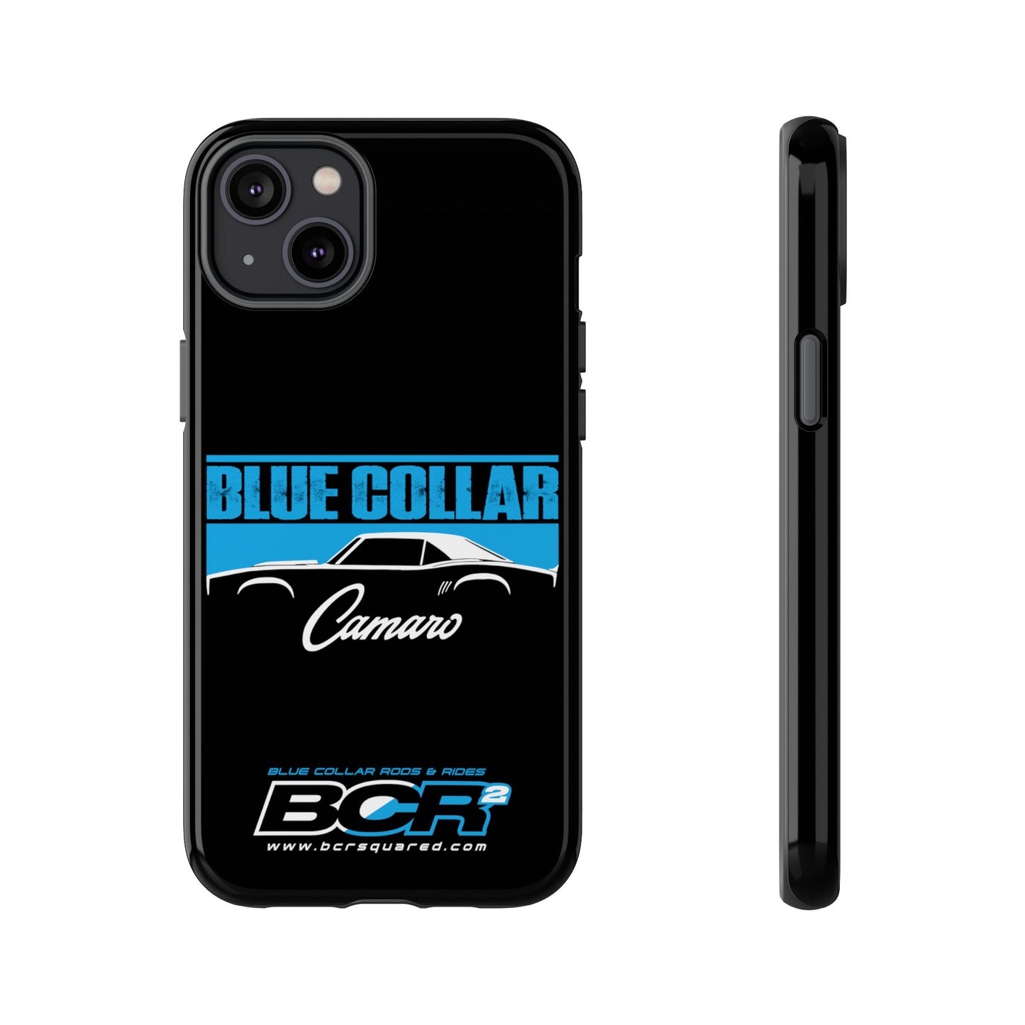 Blue Collar 1st Gen Camaro Black Phone Cases