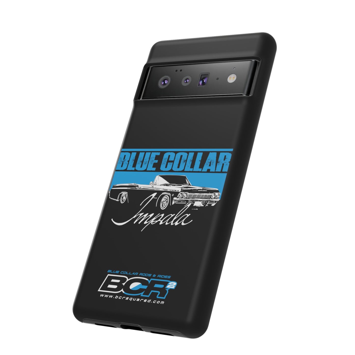 Blue Collar Impala Black Phone Cases