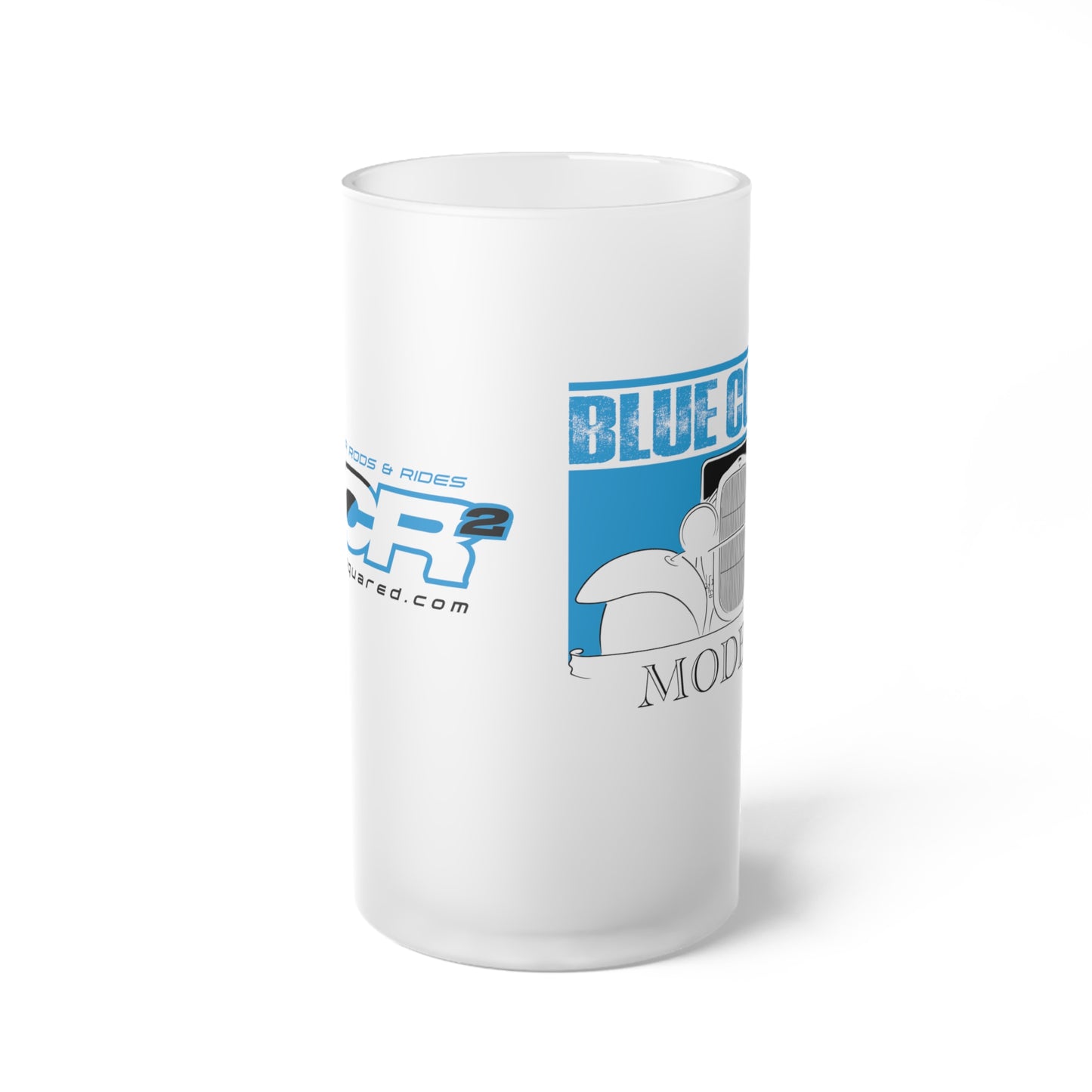 Blue Collar Model A Frosted Beer Mug