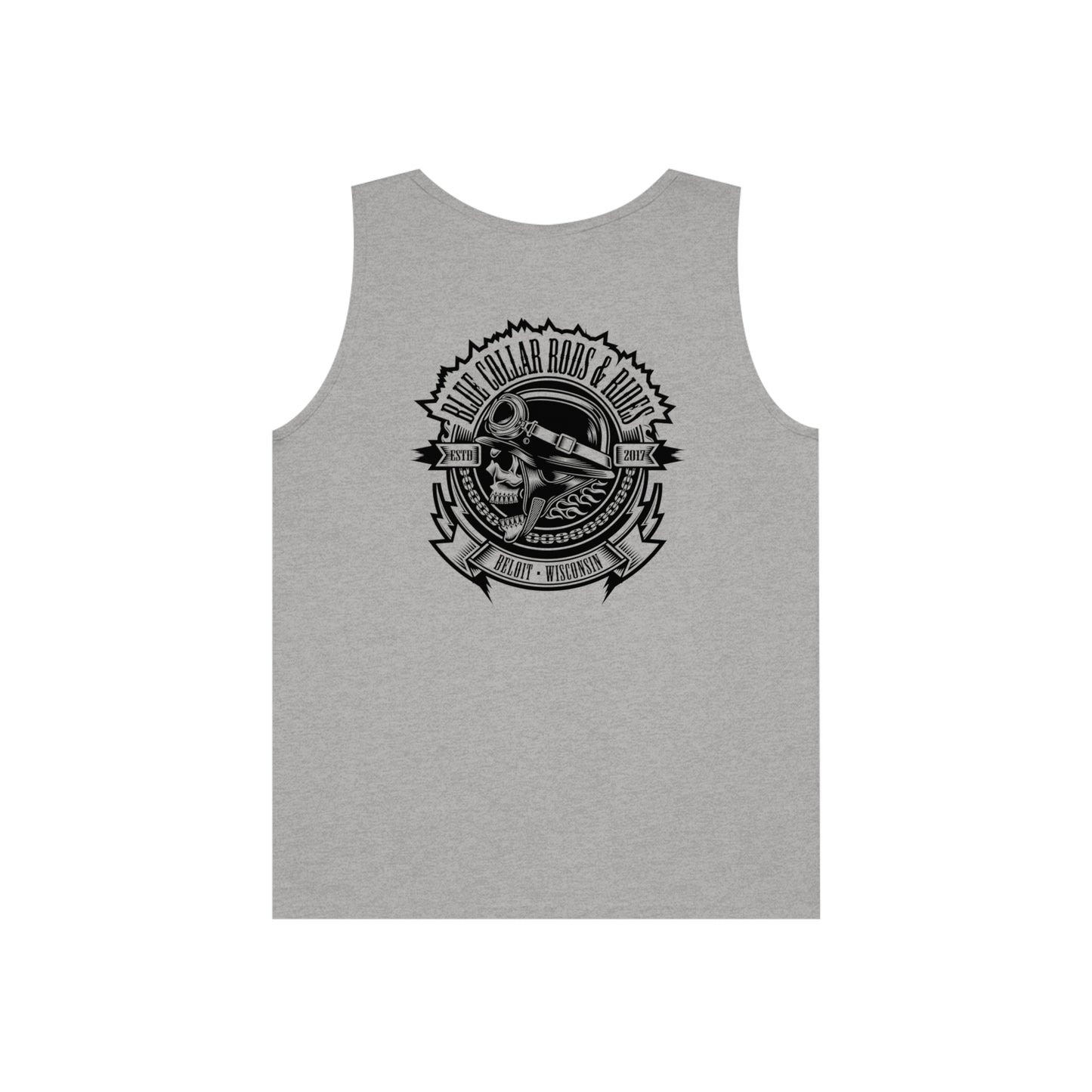 Blue Collar Skull 1 Men's Tank Top