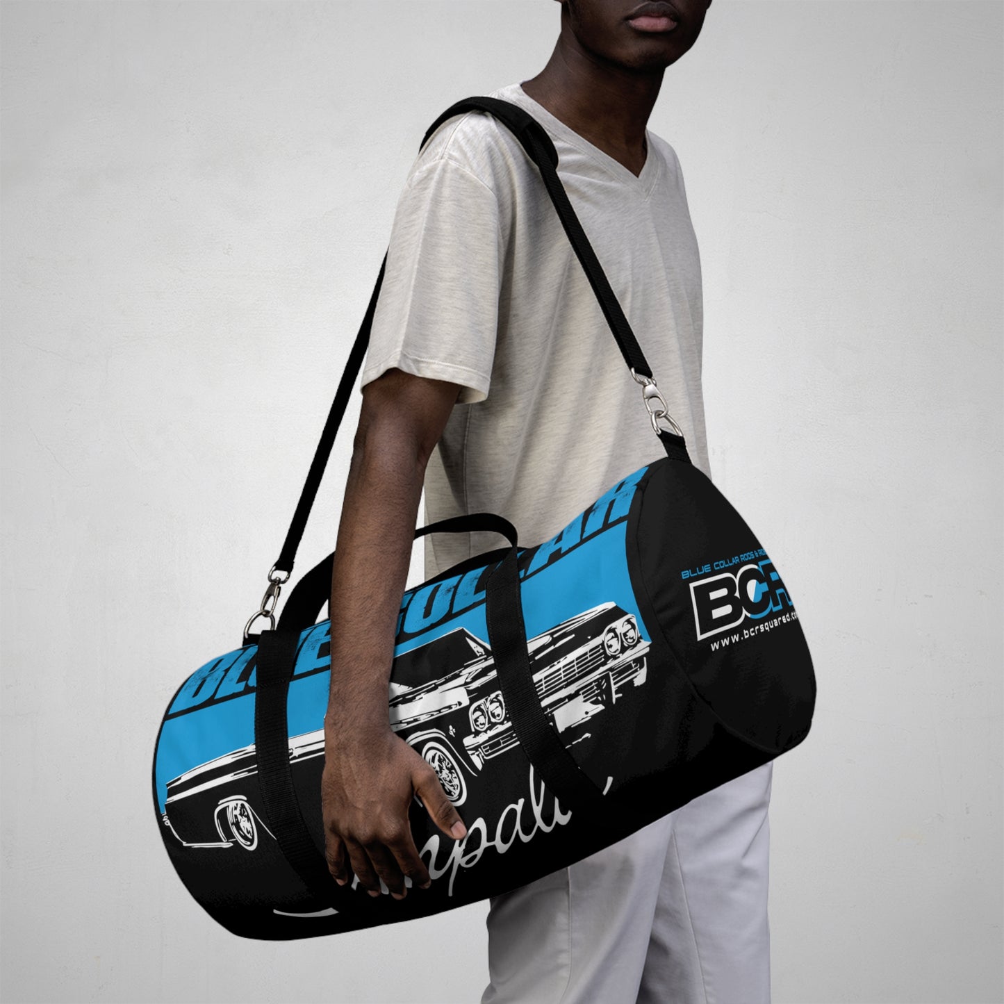 Blue Collar Impala Black Duffel Bag