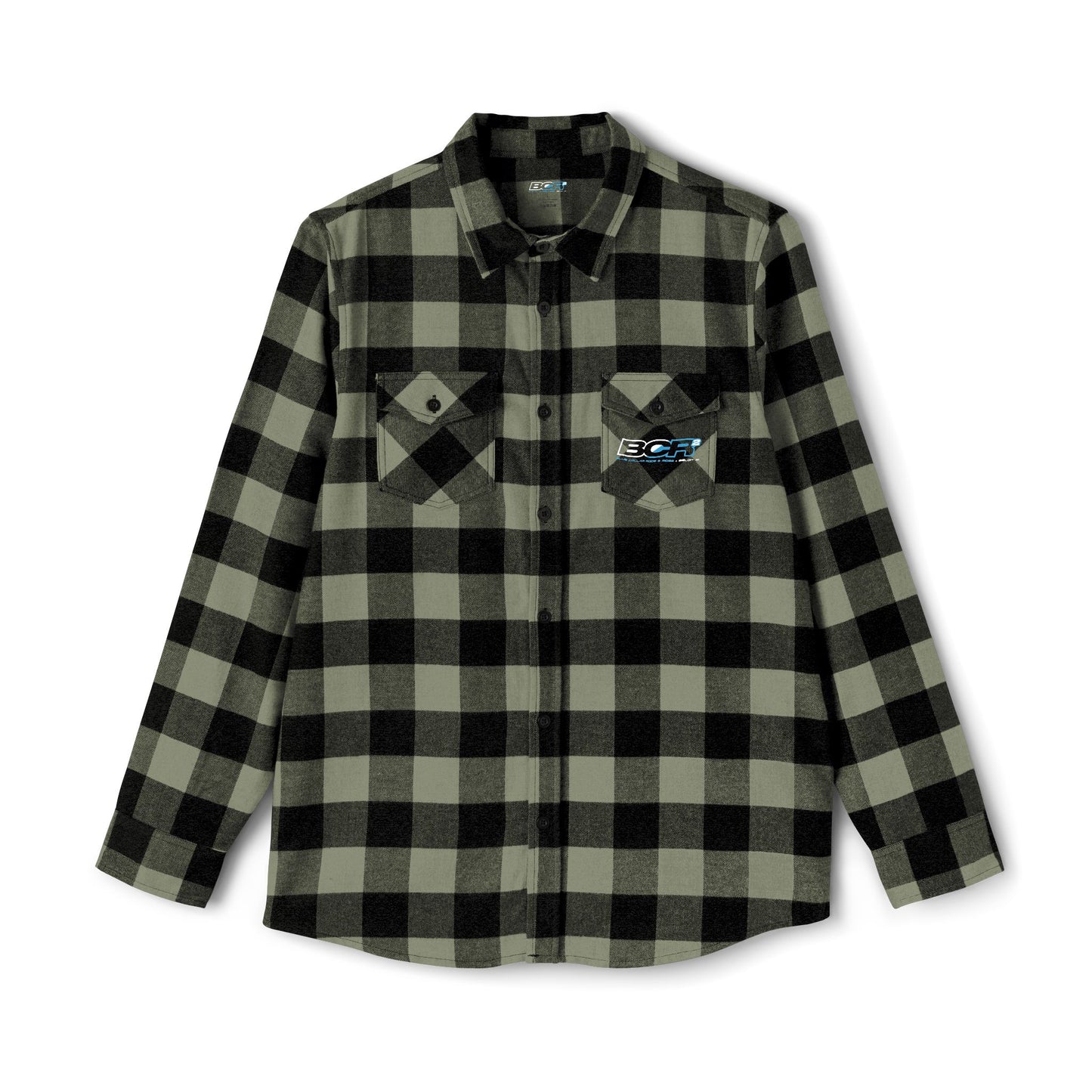 Blue Collar Skull 1 Flannel Shirt