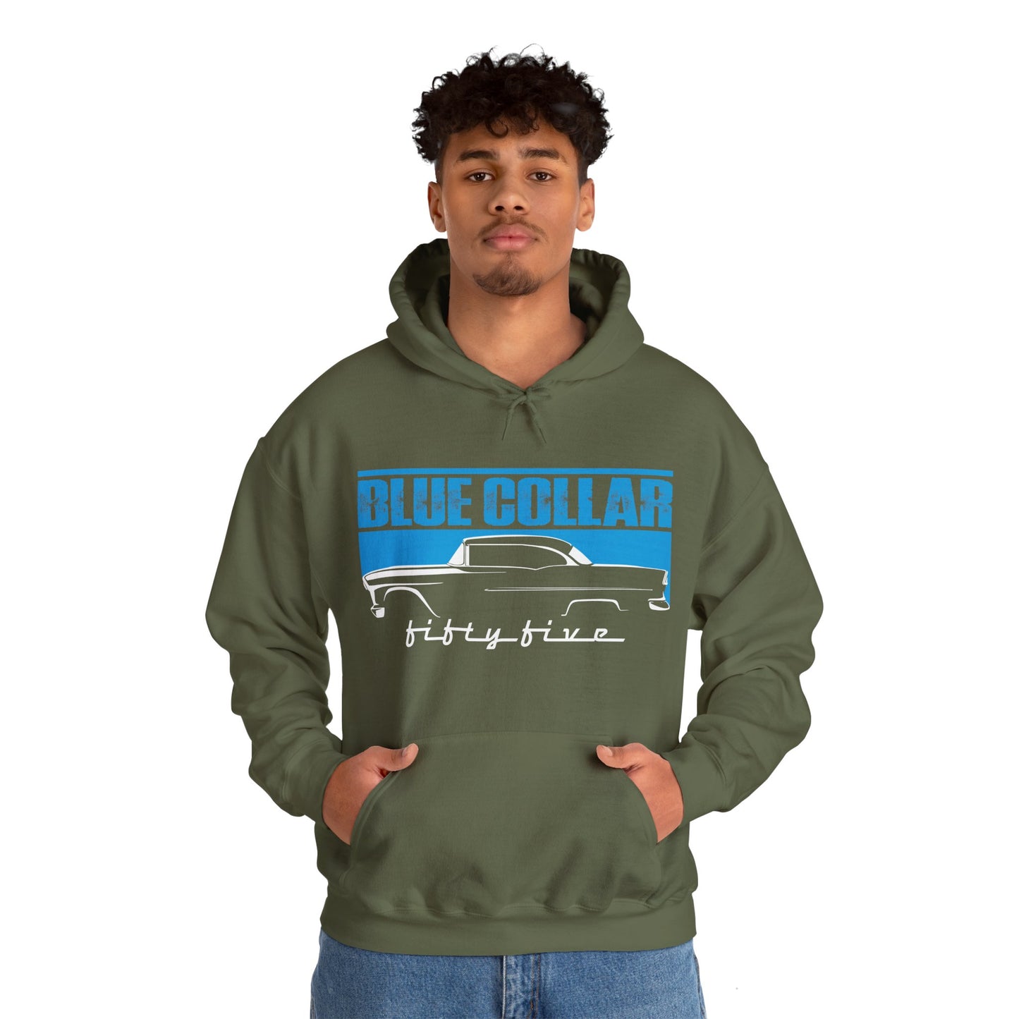 Blue Collar Fifty Five Hoodie