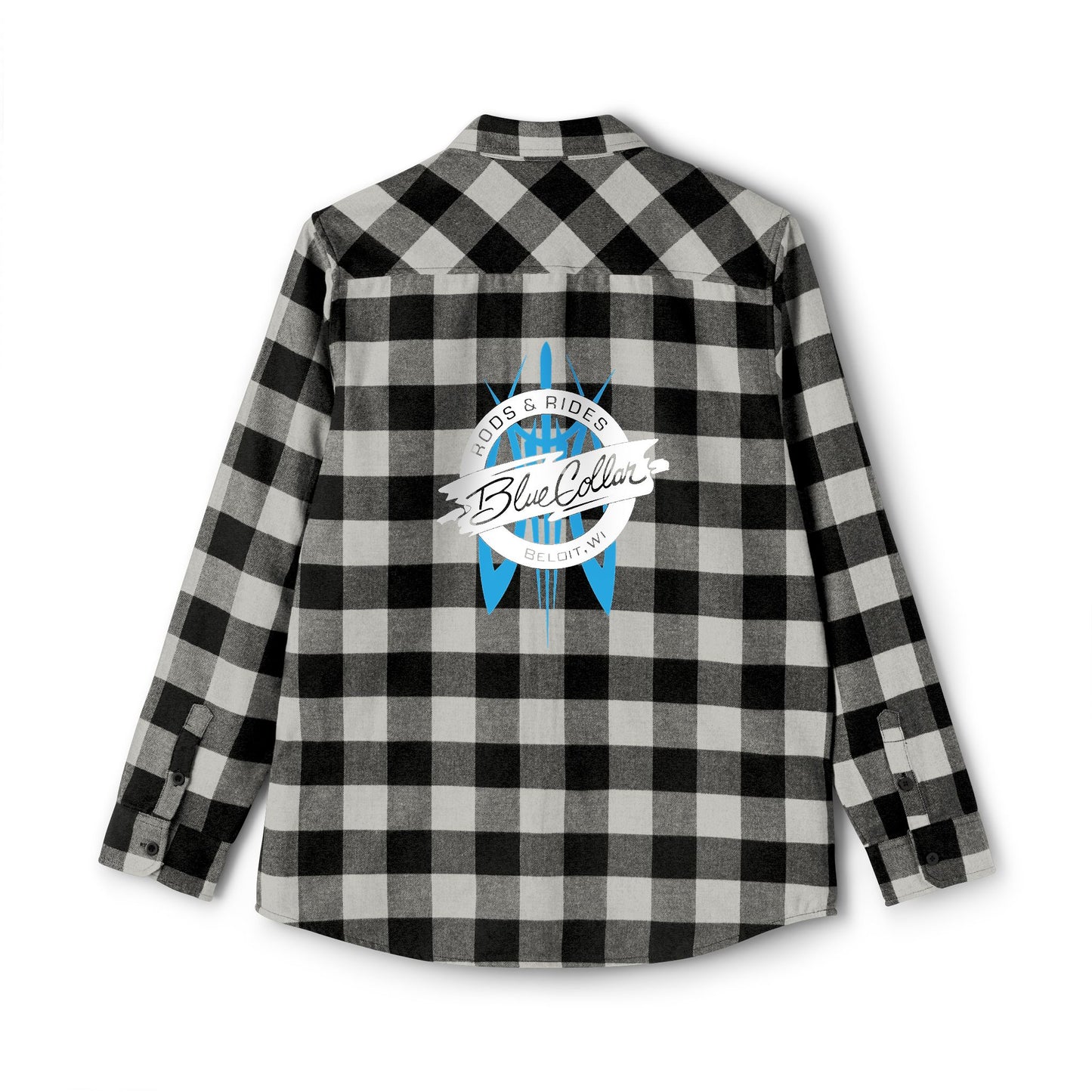 Blue Collar Pinstripe Flannel Shirt