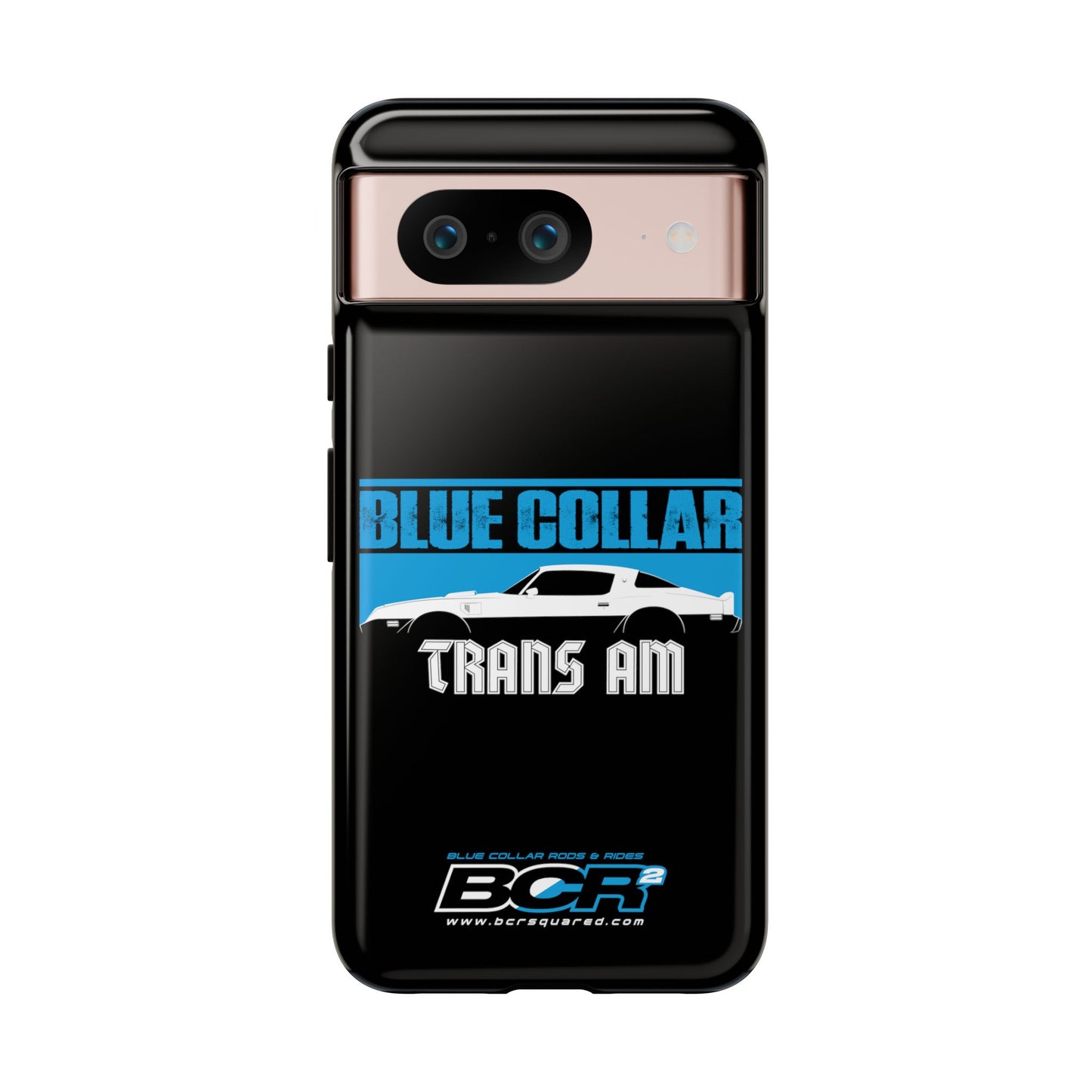 Blue Collar Black Phone Case