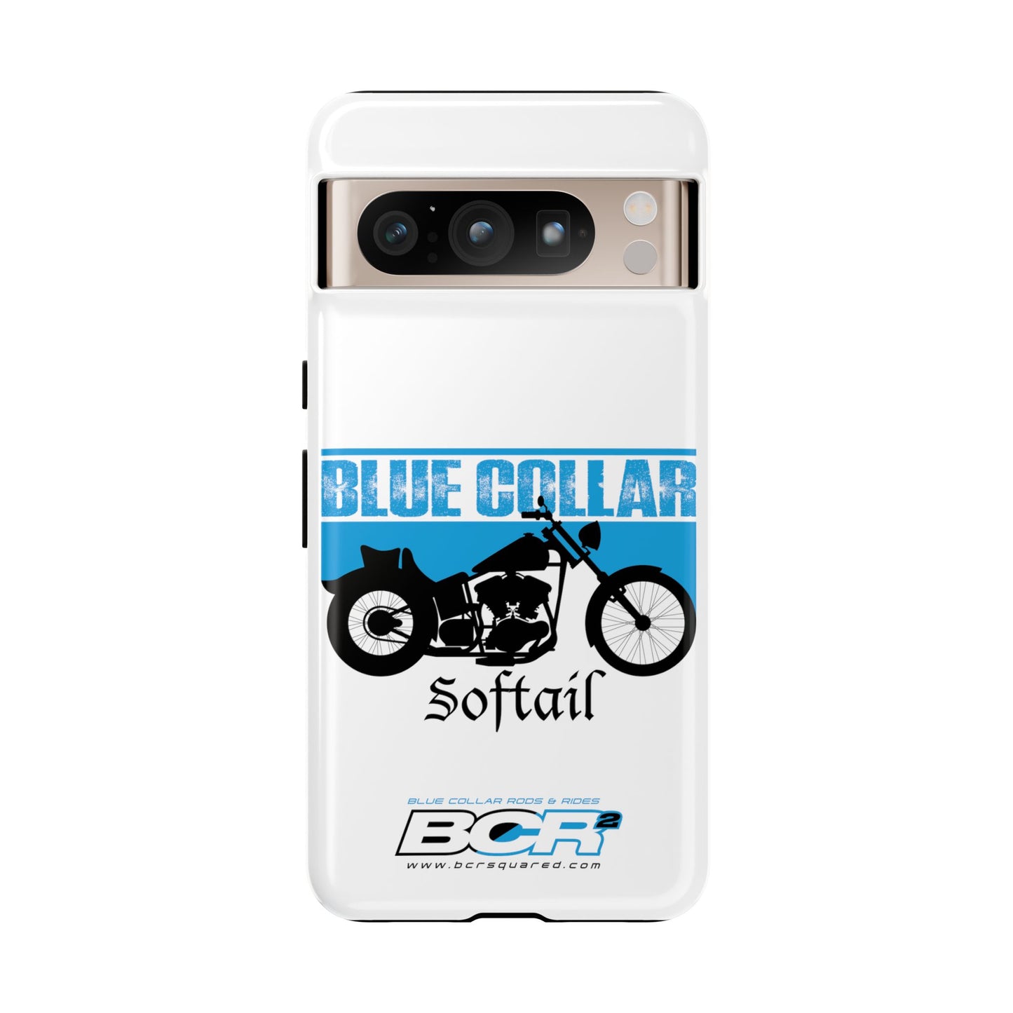 Blue Collar Softail Phone Cases